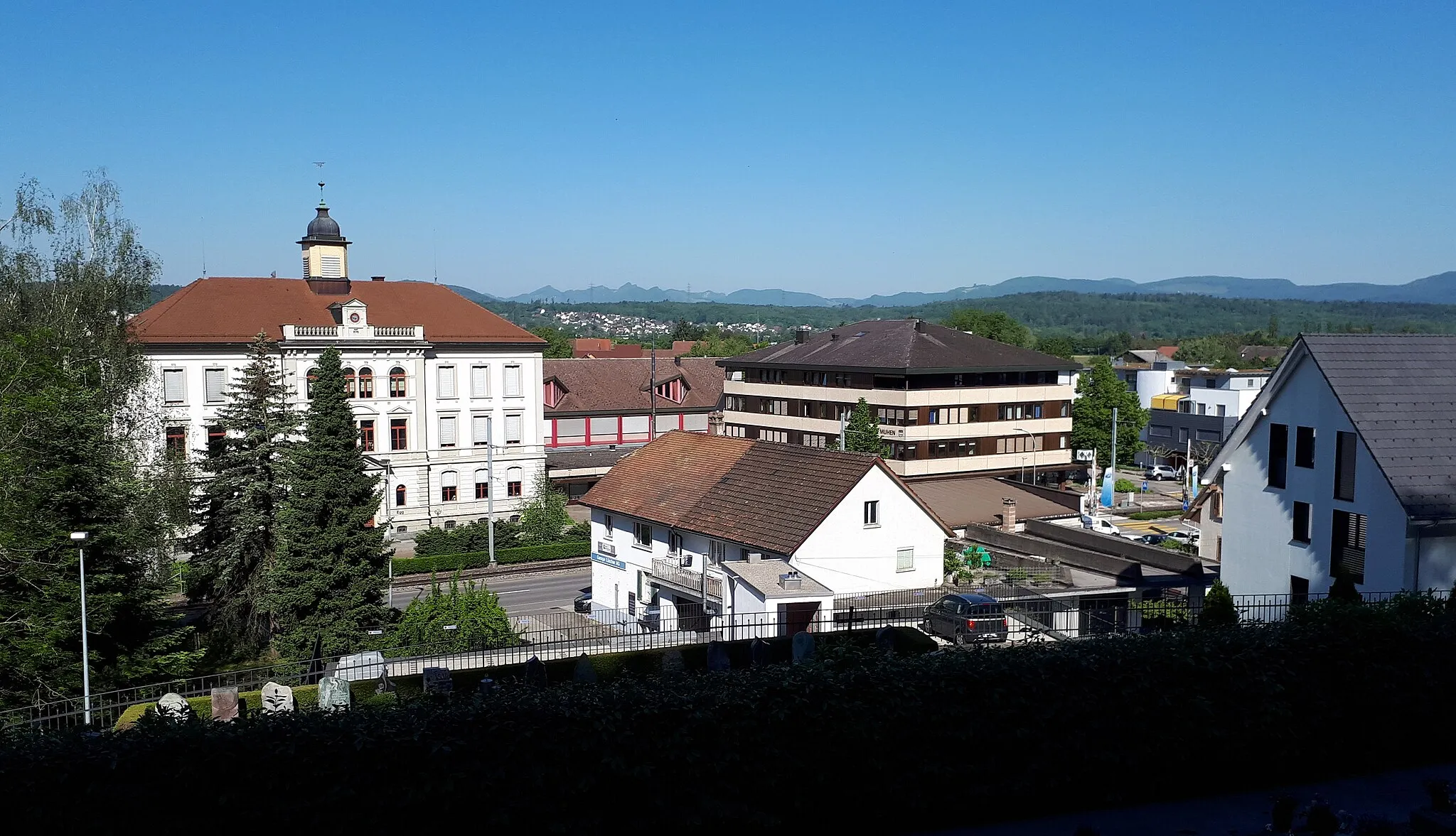 Photo showing: Muhen Dorfzentrum Schweiz