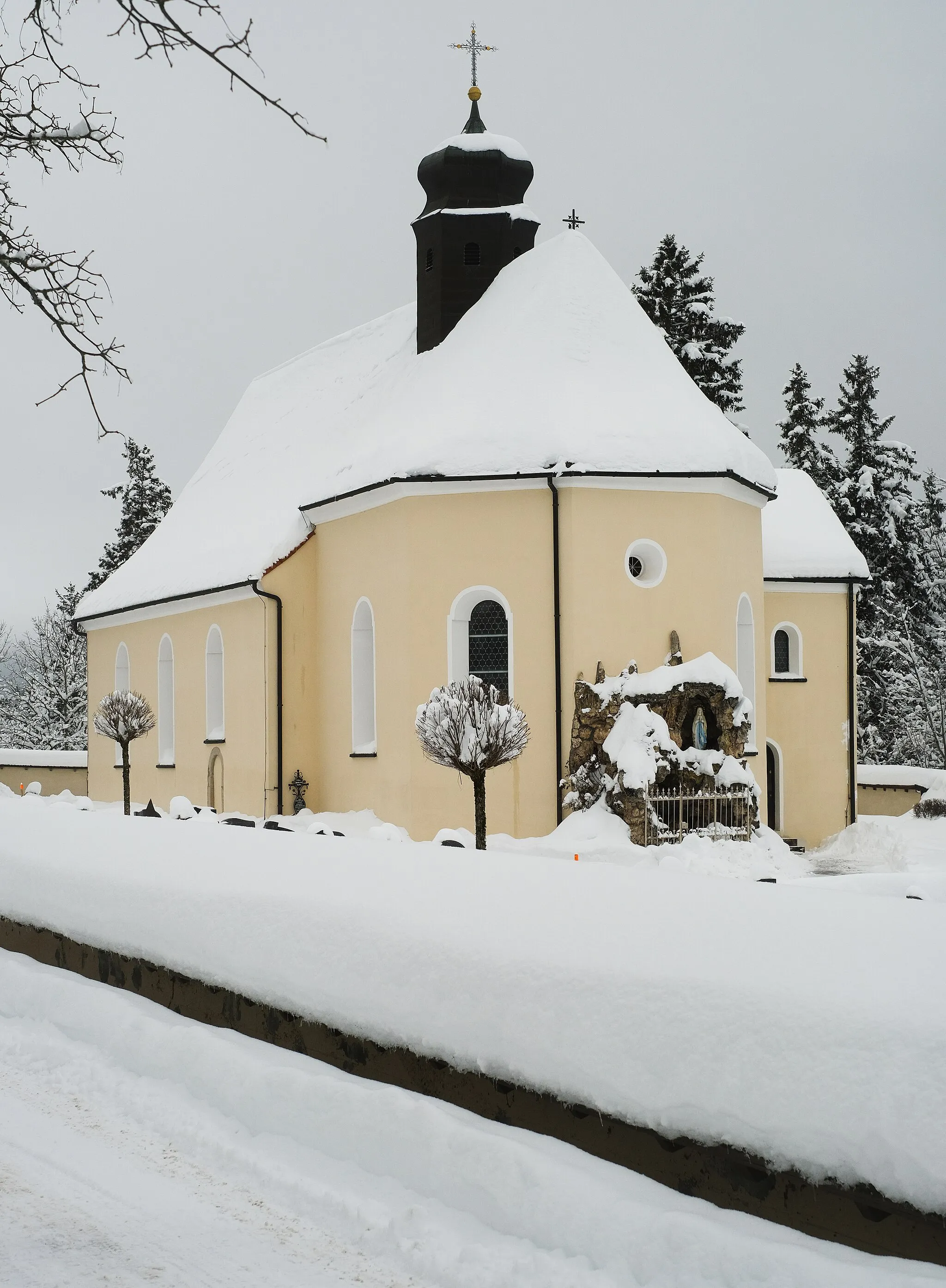 Photo showing: Pilgrimage chapel Aggenhausen, Mahlstetten–Aggenhausen, district Tuttlingen, Baden-Württemberg, Germany
