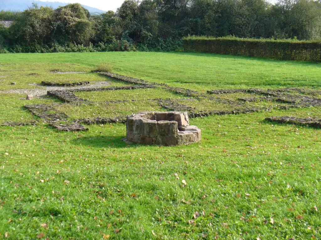 Photo showing: Friesenheim, Roman Foundations