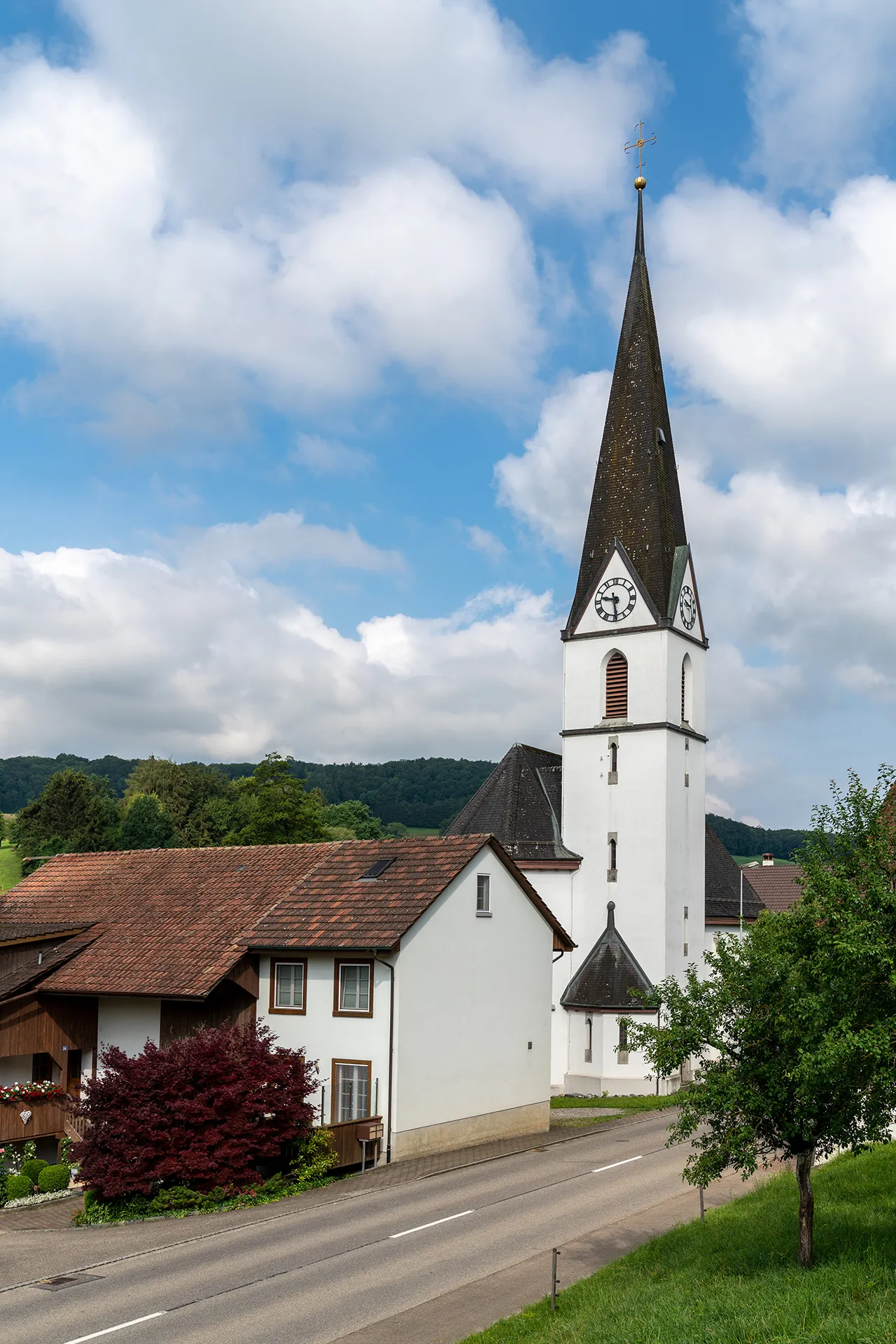 Photo showing: Römisch-katholische Kirche in Zuzgen (AG)