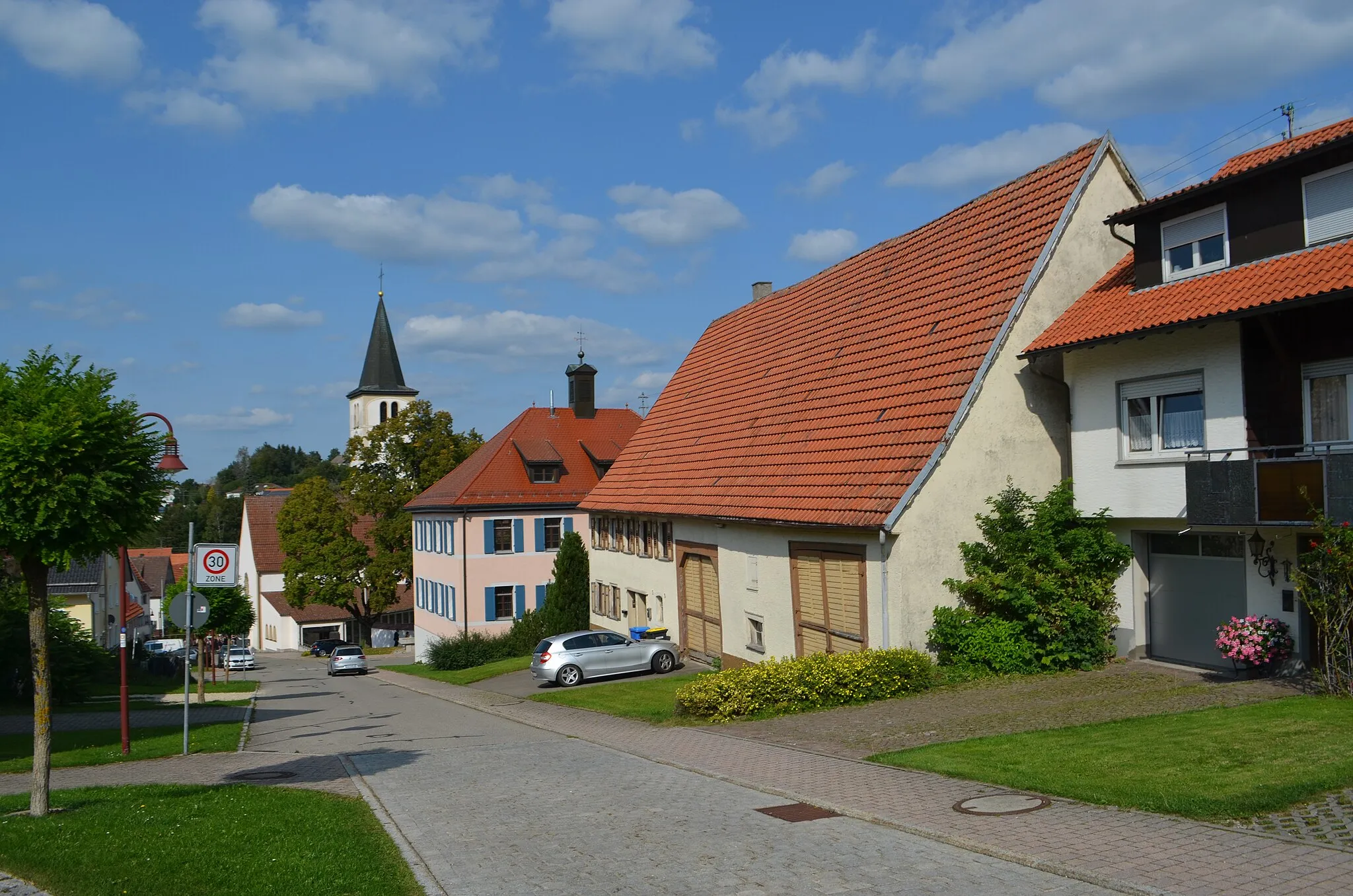 Photo showing: Böttingen, Kirchstraße