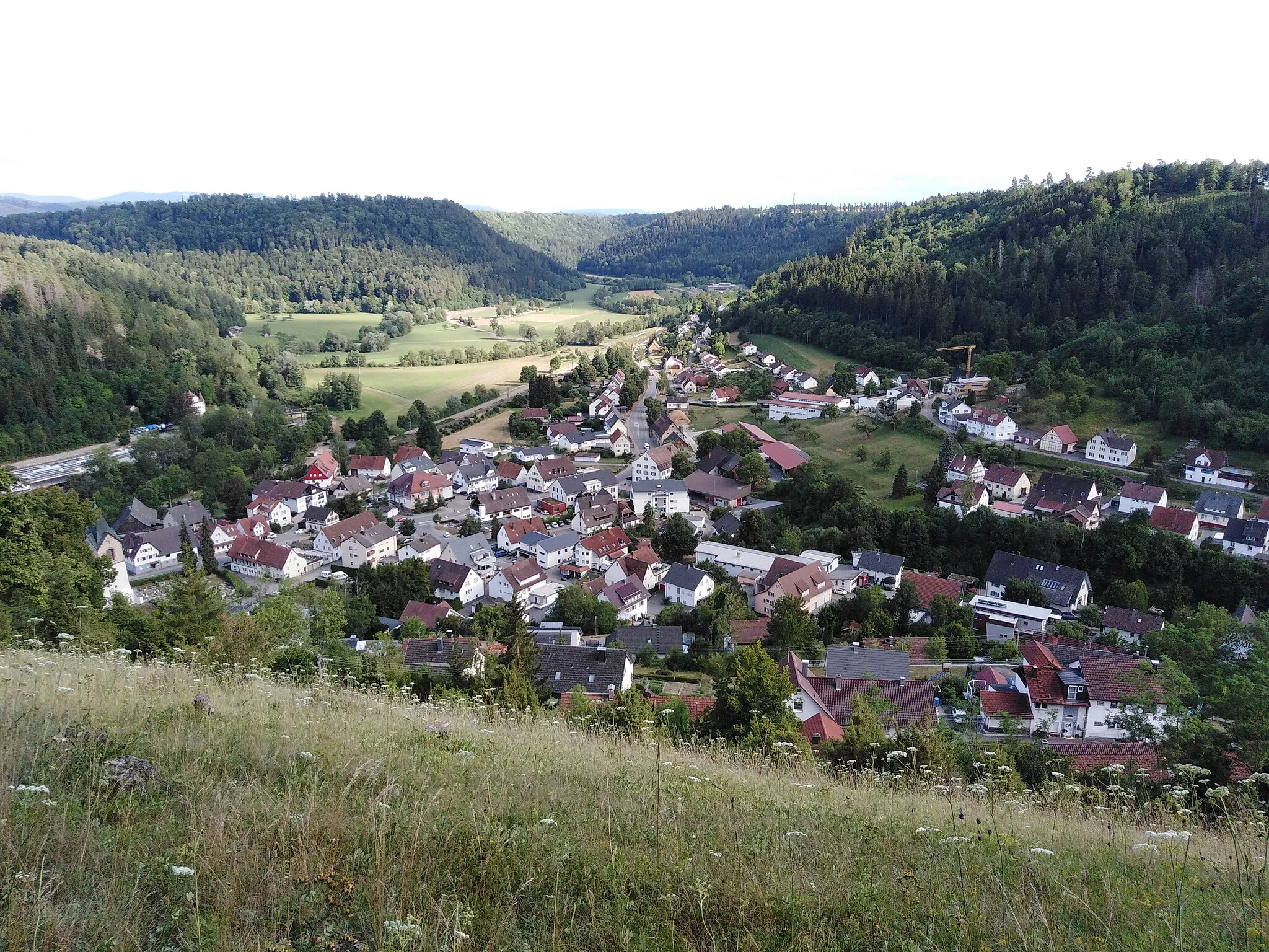 Photo showing: Epfendorf, Ldkr. Rottweil, Blick von Norden