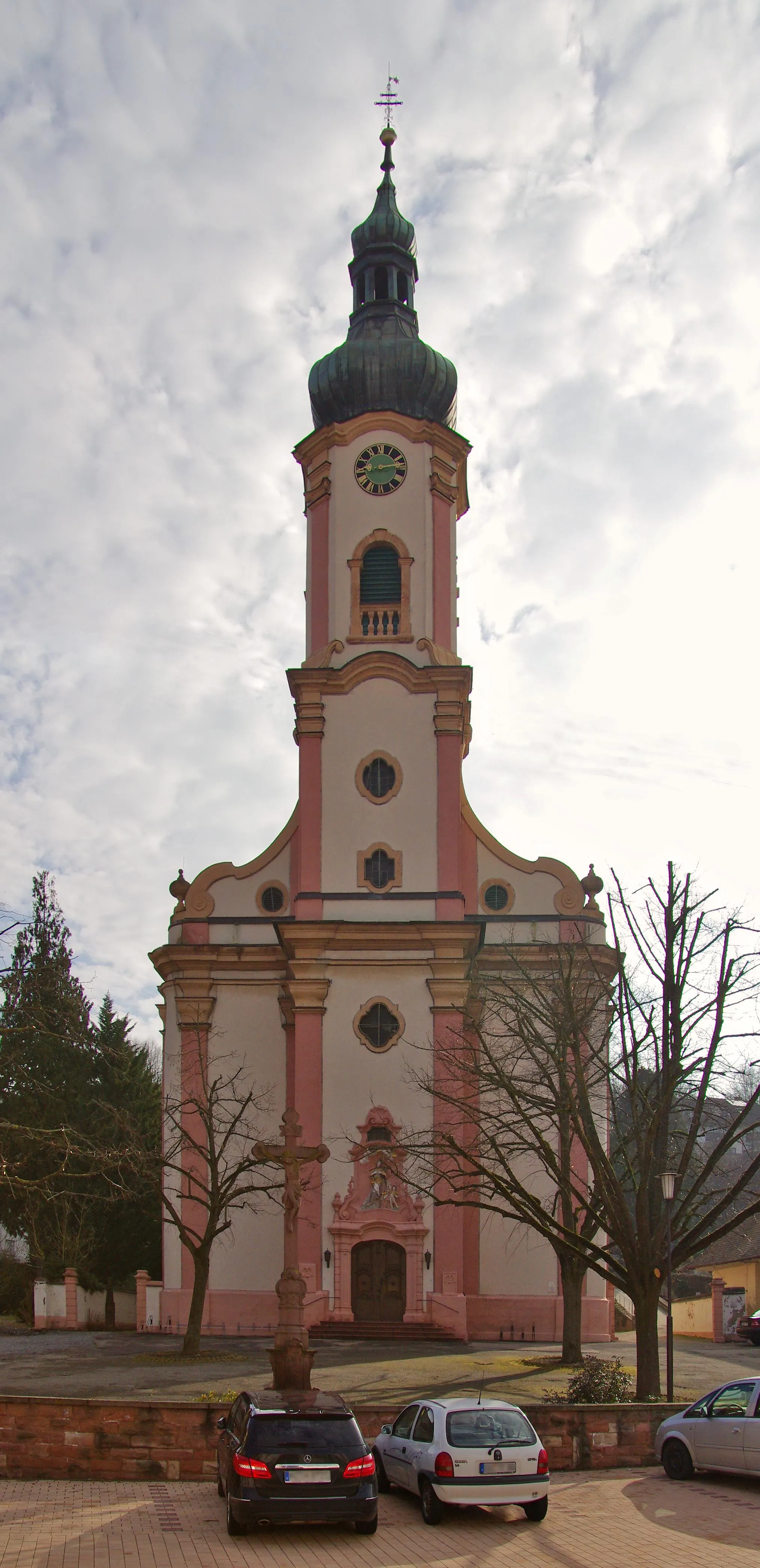 Photo showing: Bilder  der katholischen Kirche St. Alexius in Herbolzheim