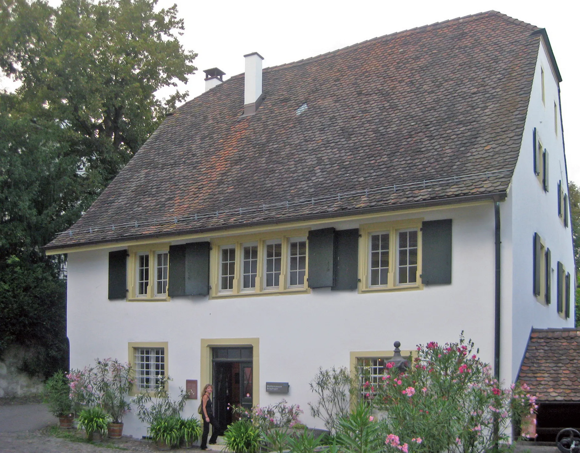 Photo showing: Mill Museum, Brüglingen, Münchensten, Front, Entrance