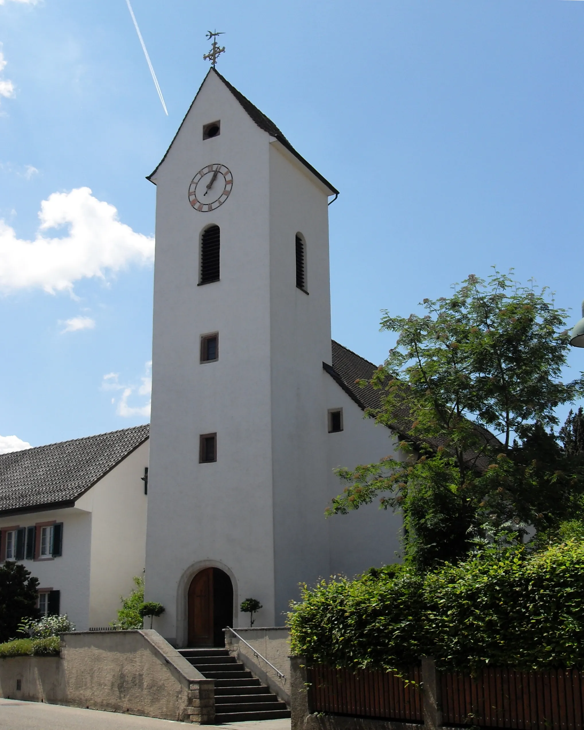 Photo showing: Kirche St. Blasius in Gempen, Kanton Solothurn, Schweiz