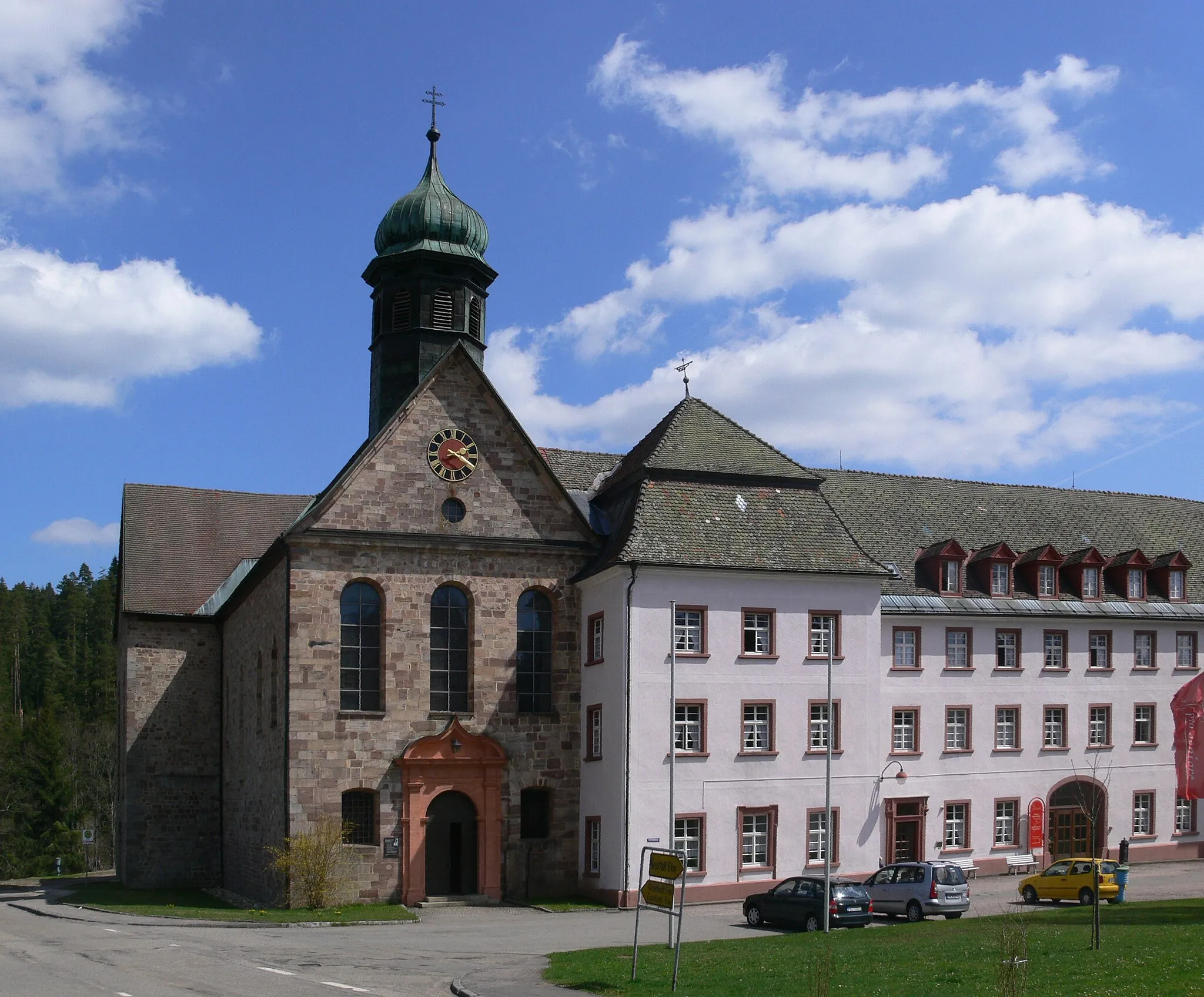 Photo showing: Friedenweiler, ehem. Klosterkirche (heute Pfarrkirche St. Johann Baptist)
