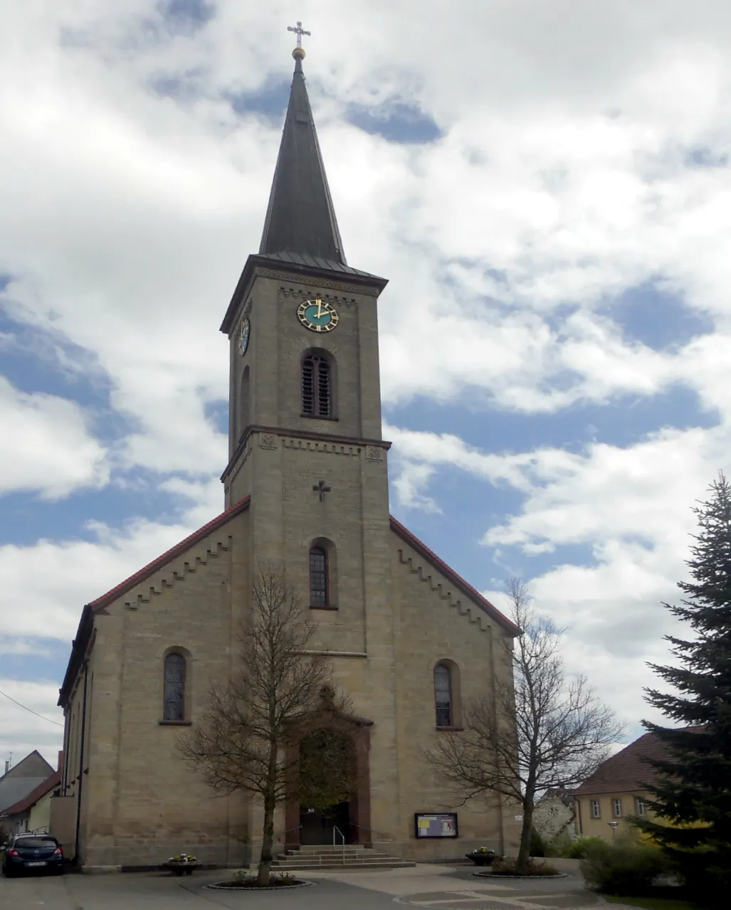 Photo showing: Kirche St. Mauritius in Döggingen, Stadt Bräunlingen