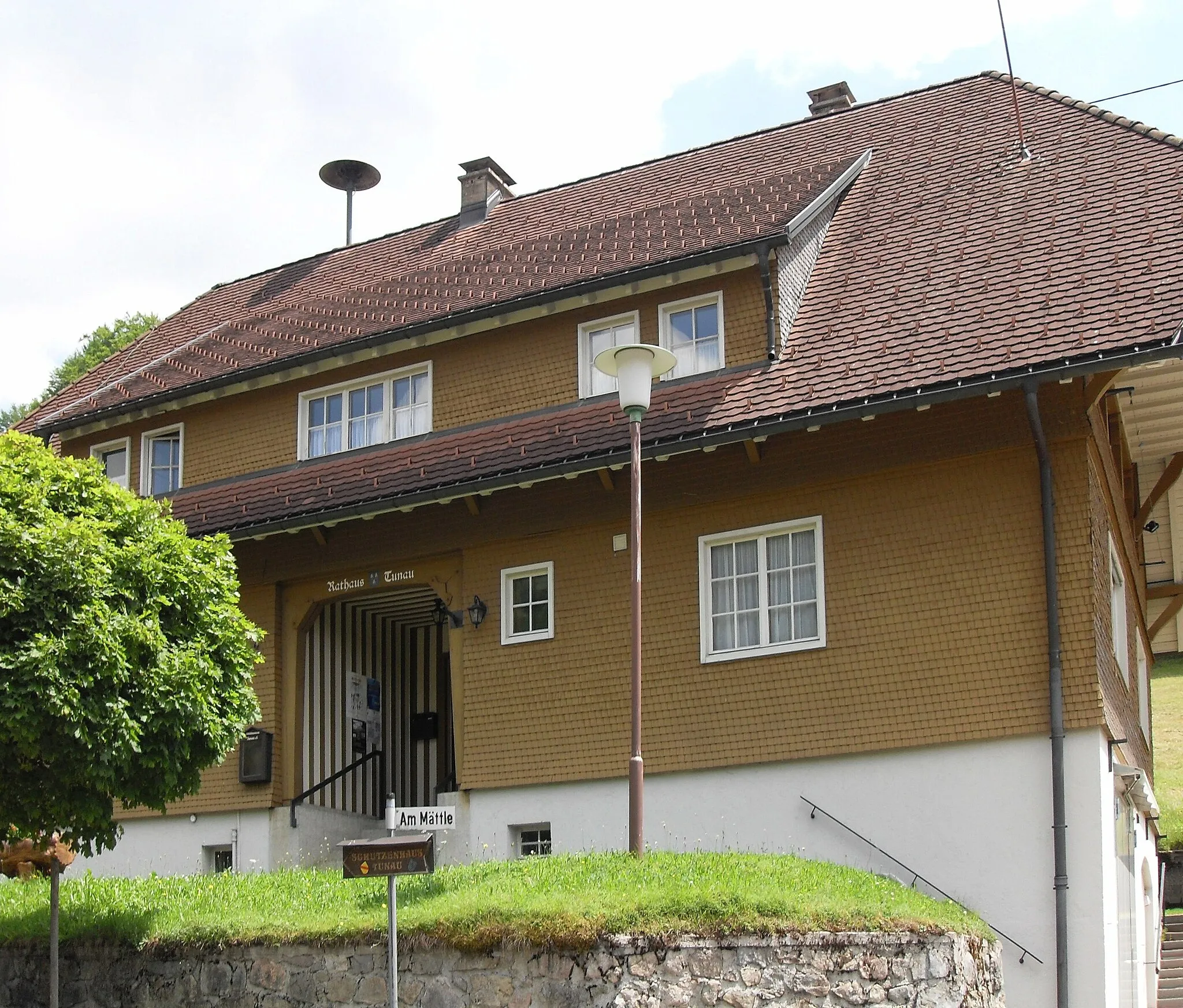 Photo showing: Rathaus der Gemeinde Tunau, Schwarzwald, Deutschland