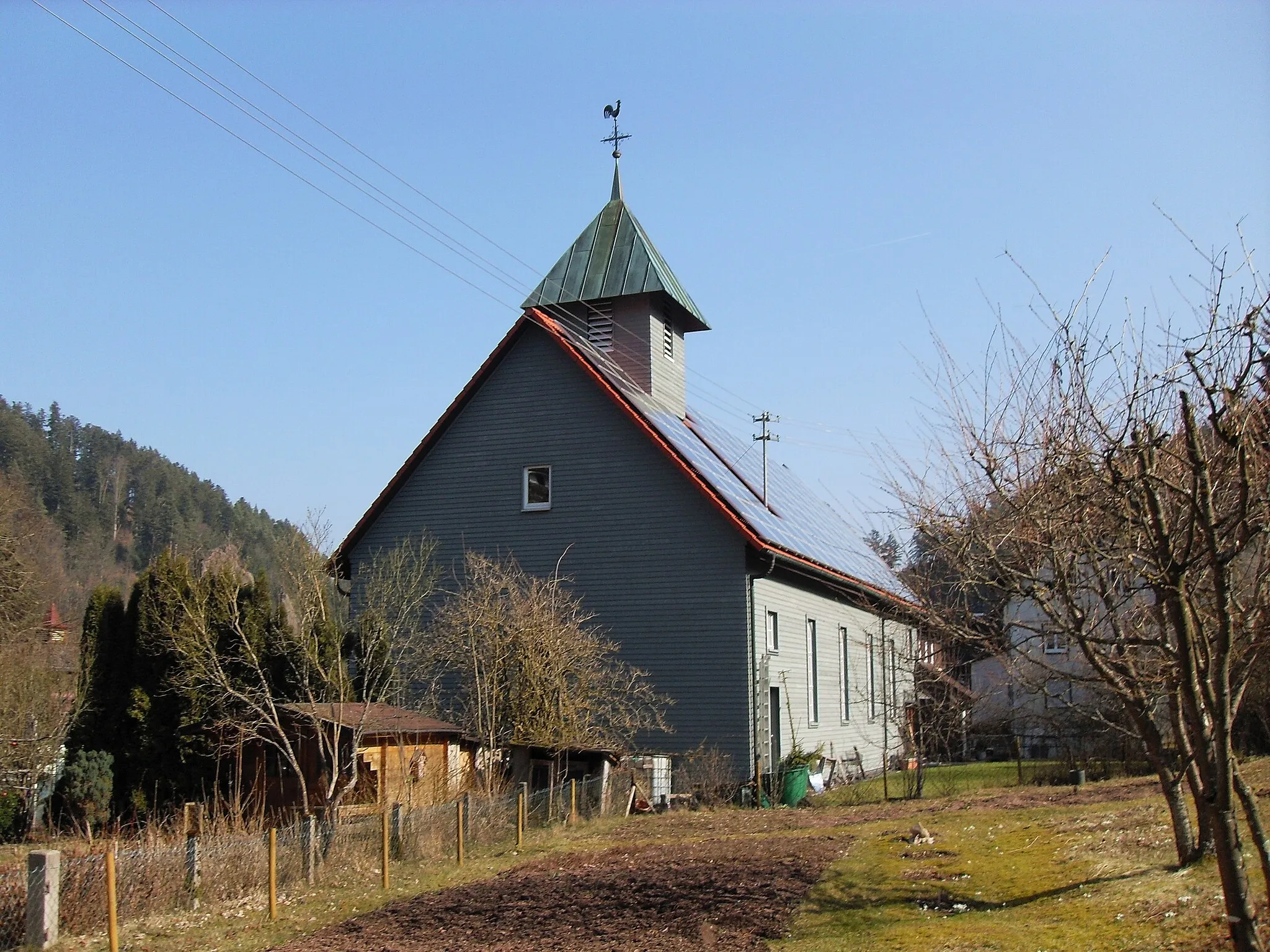 Photo showing: Evangelische Kirche in Lauterbach, Landkreis Rottweil
