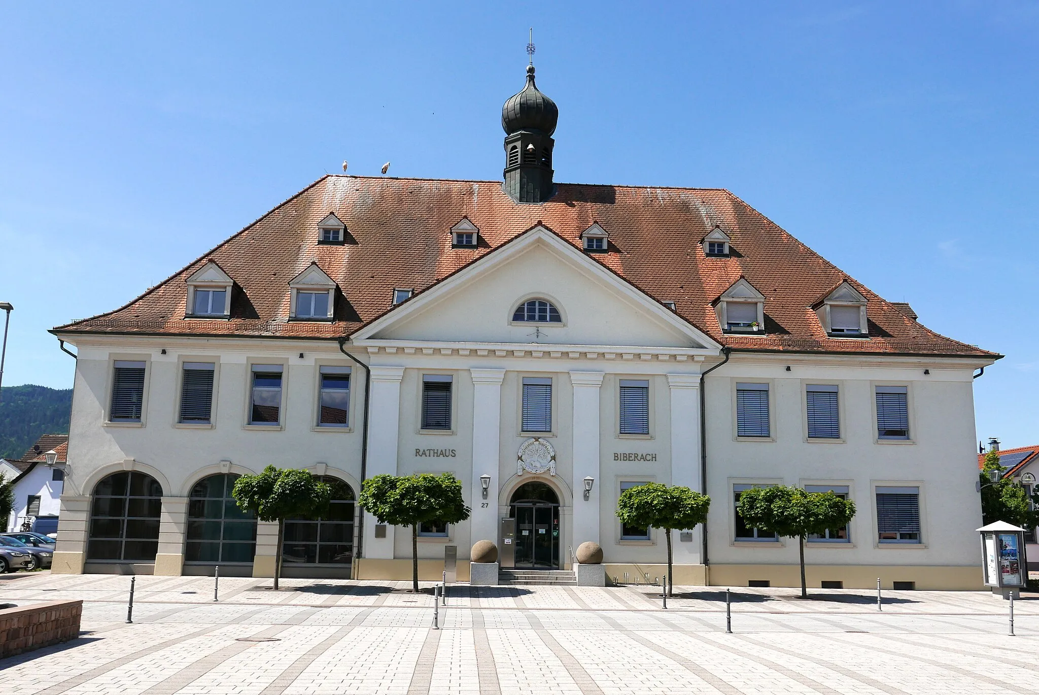 Photo showing: Rathaus der Gemeinde Biberach (Baden) im Kinzigtal, Ortenaukreis, Baden-Württemberg