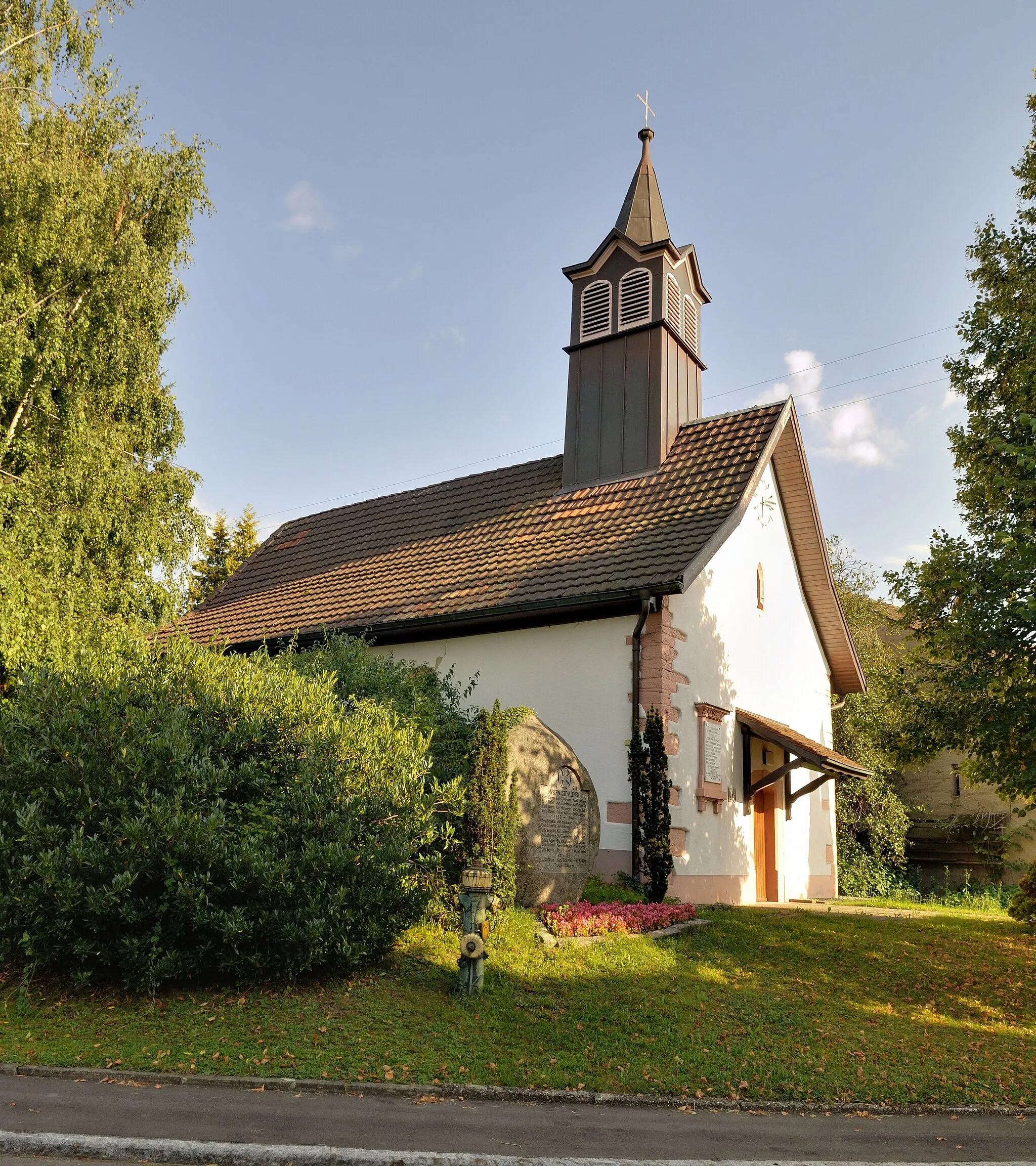 Photo showing: Steinen-Hüsingen: Protestant Church