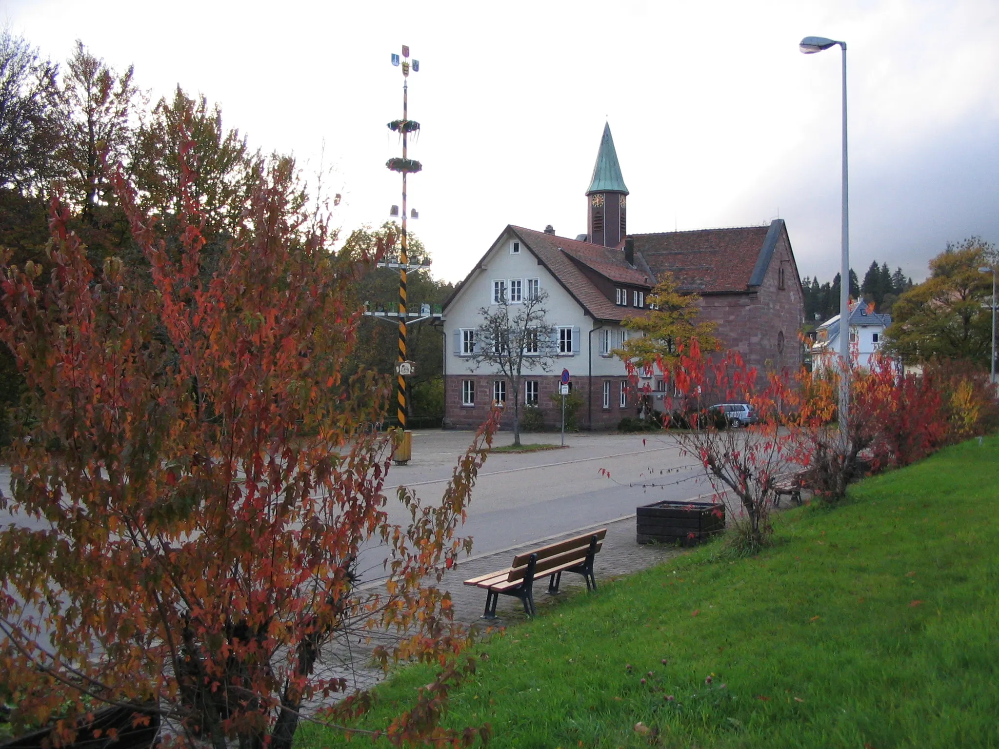 Photo showing: Church in Kniebis, Germany