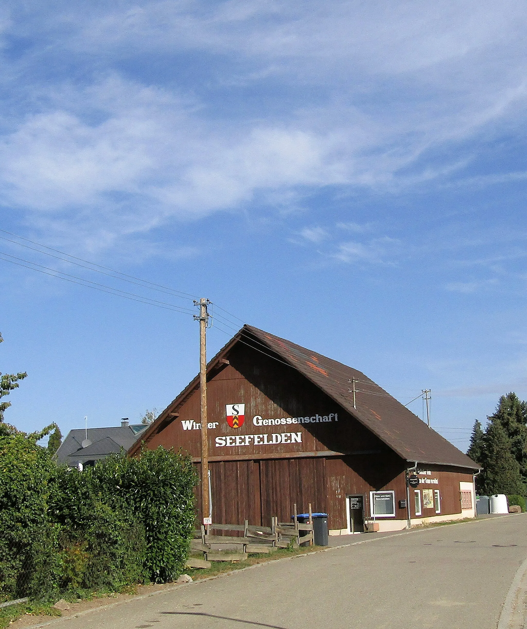 Photo showing: Winzergenossenschaft Seefelden in Buggingen-Seefelden