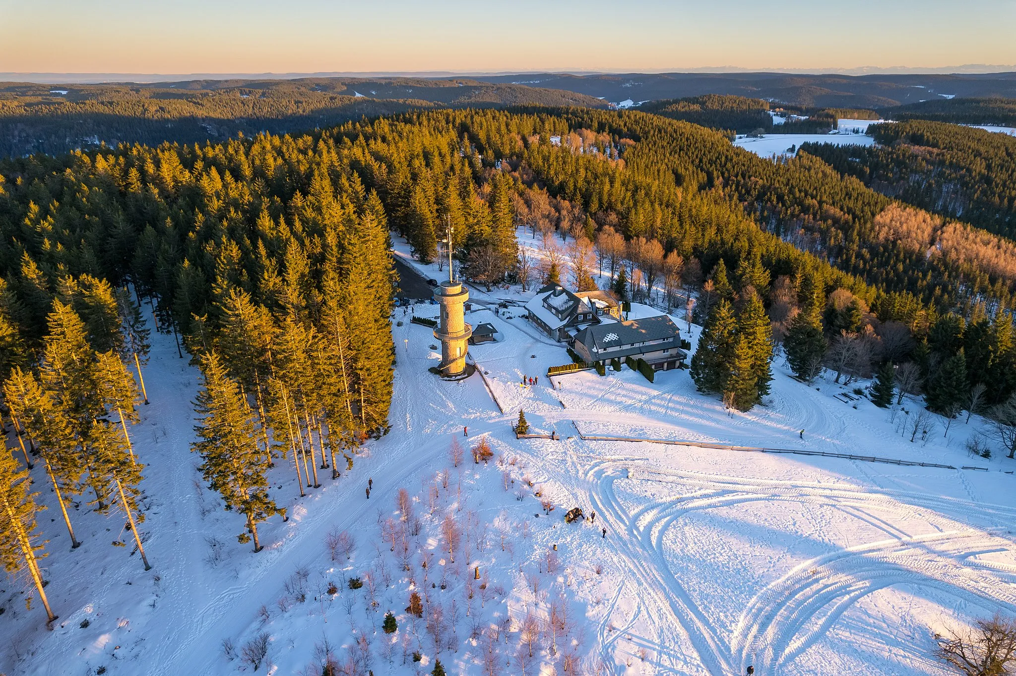 Photo showing: Aerial view Brend Black Forest