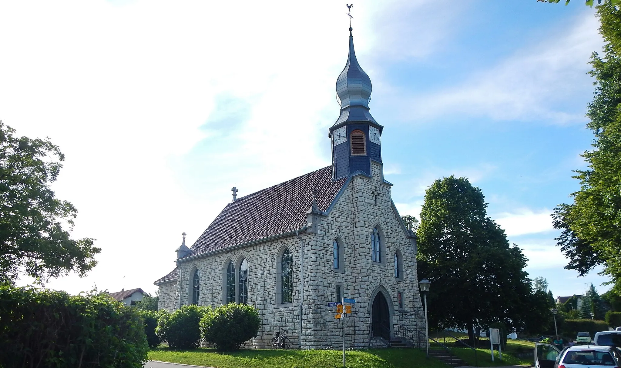 Photo showing: Kirche Mariä Geburt in Bittelbrunn, neugotische Kapelle, 1909 errichtet