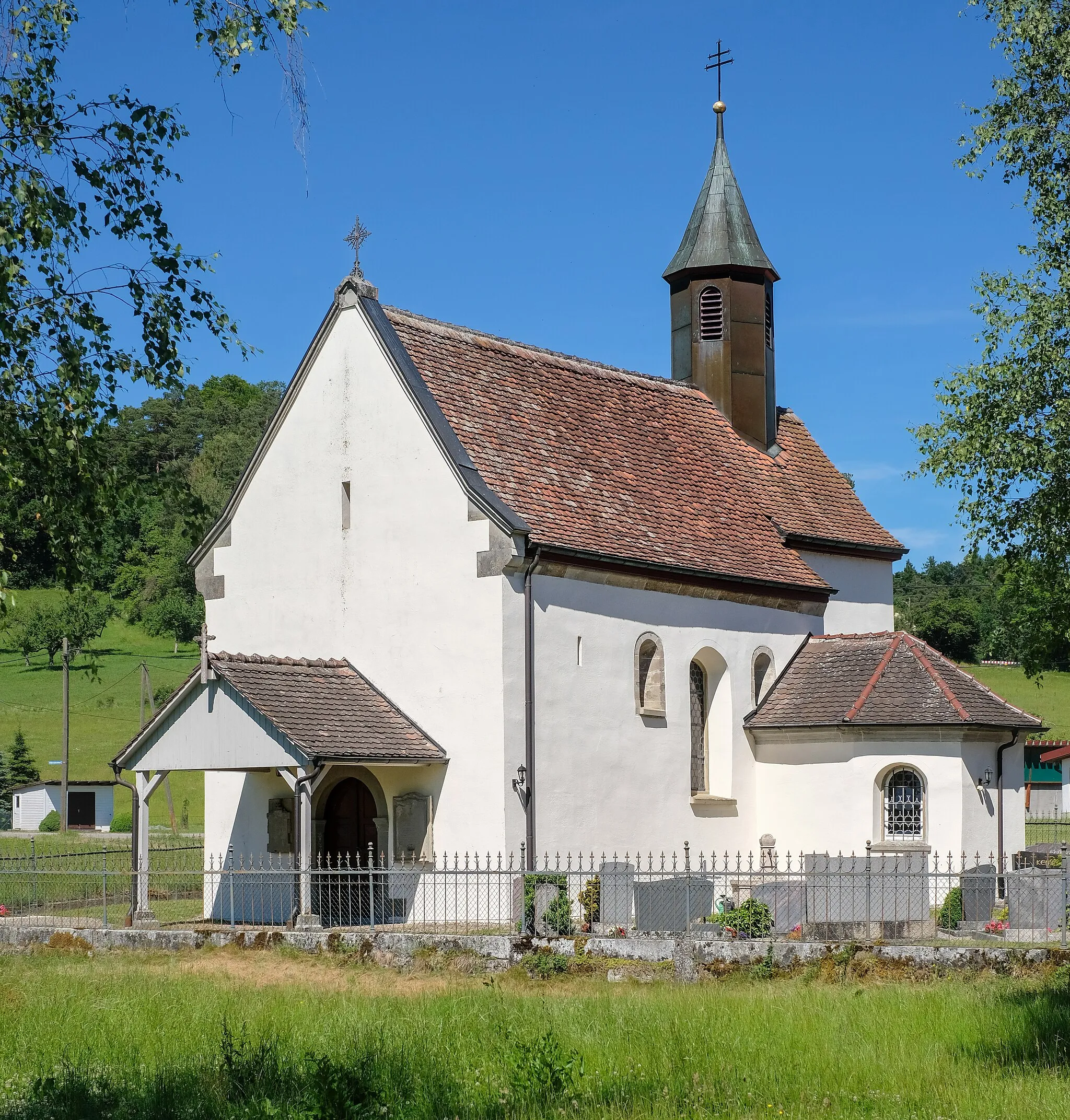Photo showing: Parish church St. Mauritius, Stockach, Winterspüren-Frickenweiler, district Konstanz, Baden-Württemberg, Germany