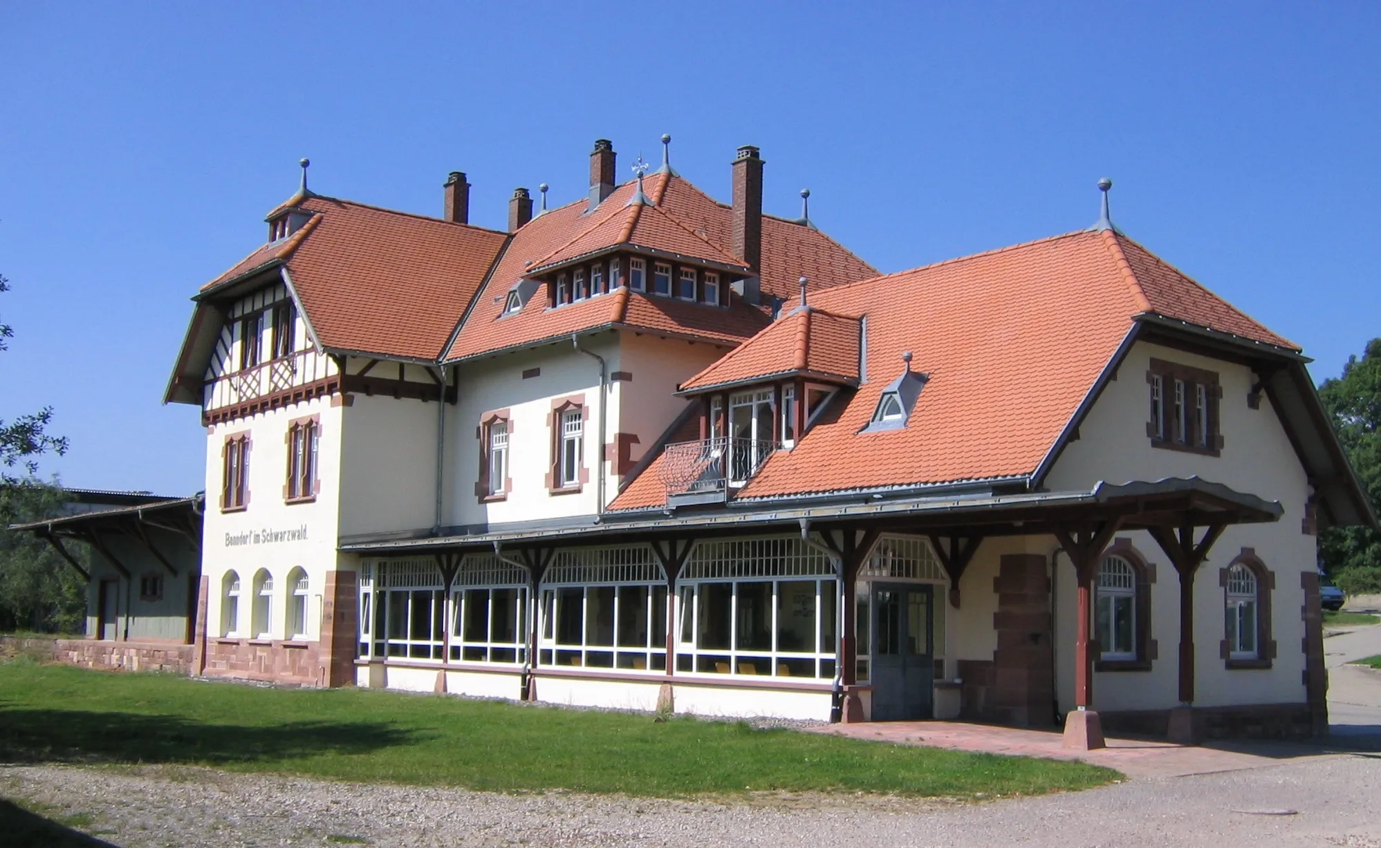 Photo showing: Former station of Bonndorf, Baden-Württemberg, Germany