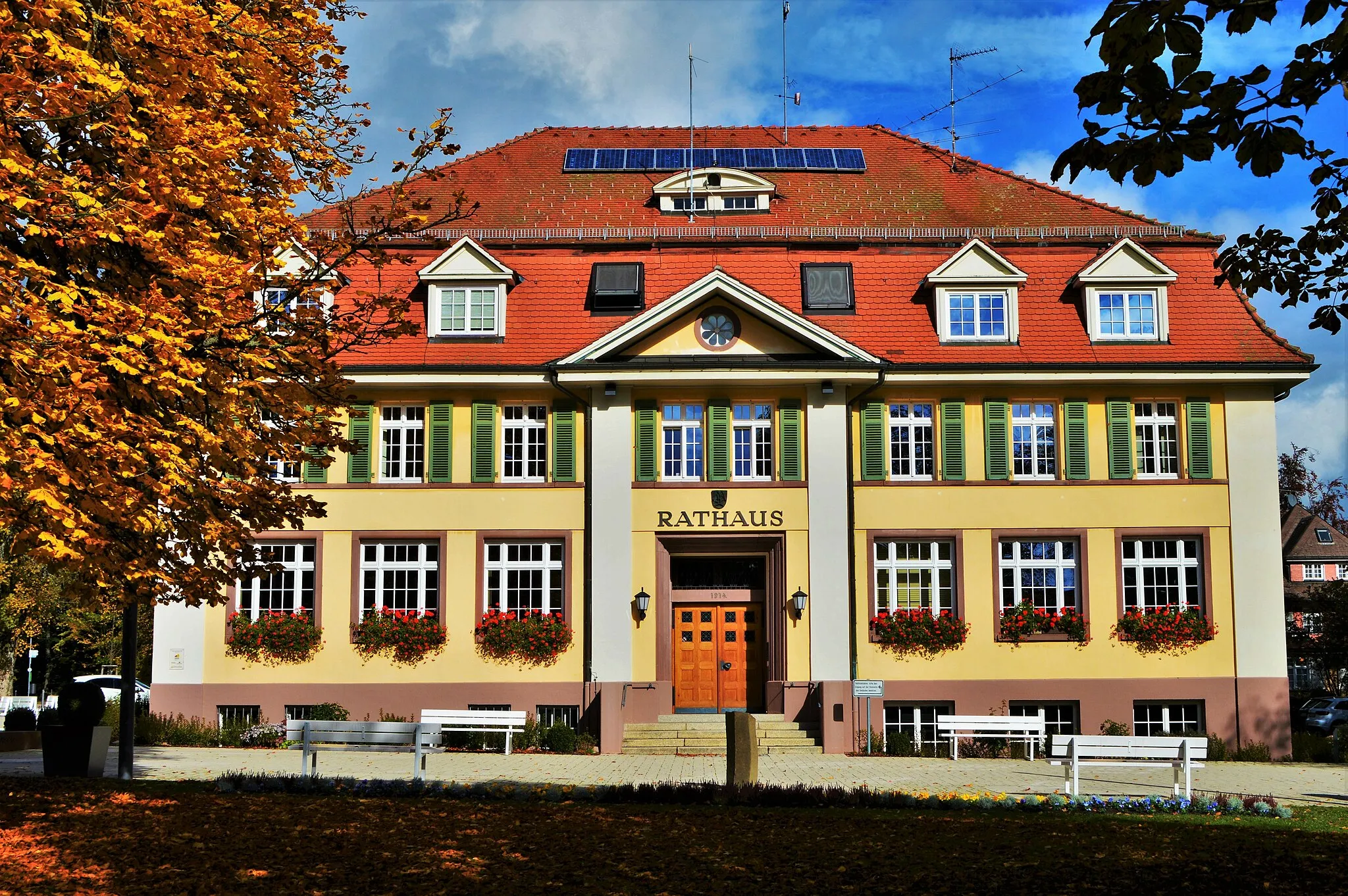 Photo showing: Königsfeld im Schwarzwald - Rathaus