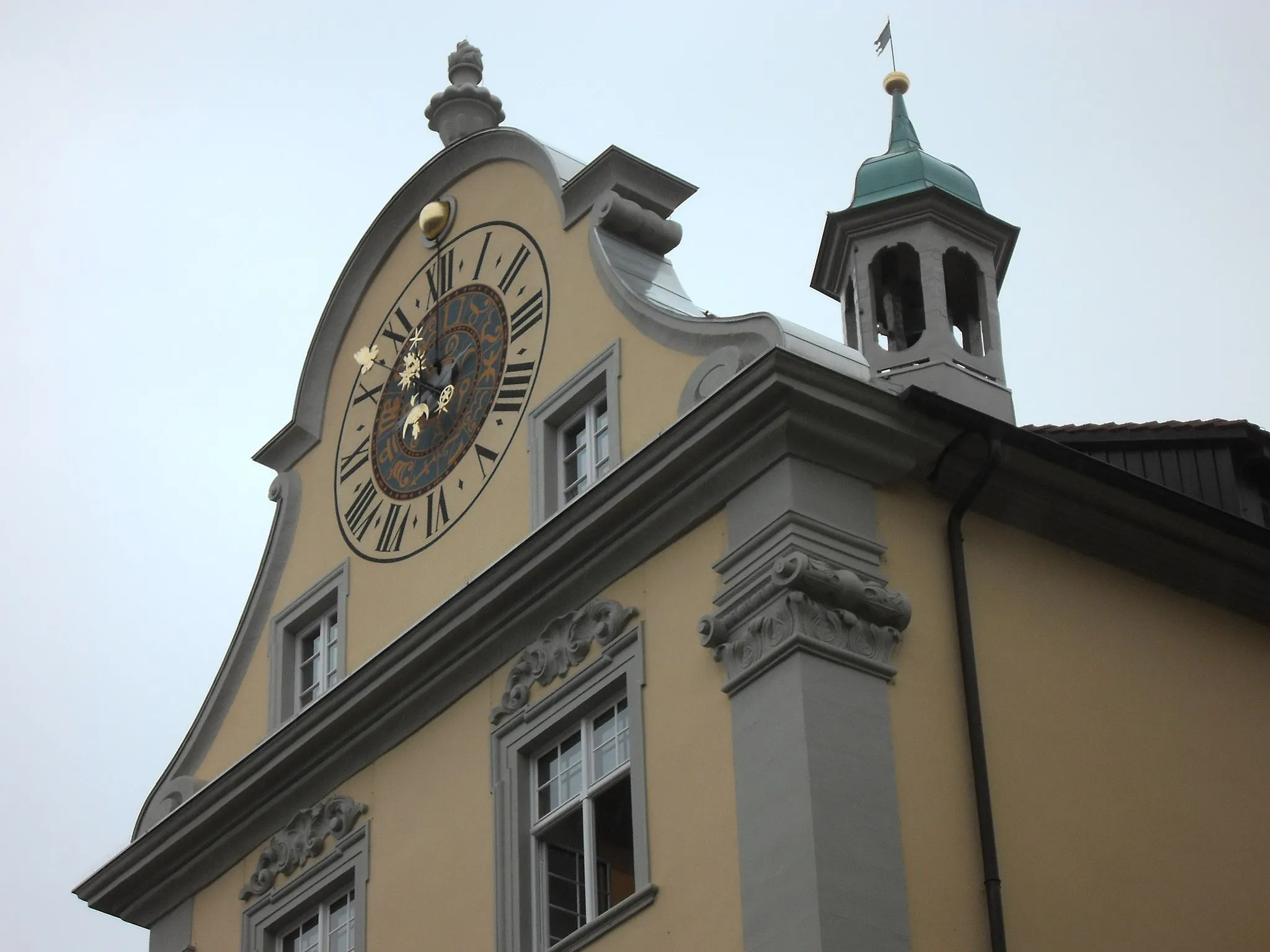 Photo showing: Fronwaagturm mit Uhr und Glockenturm