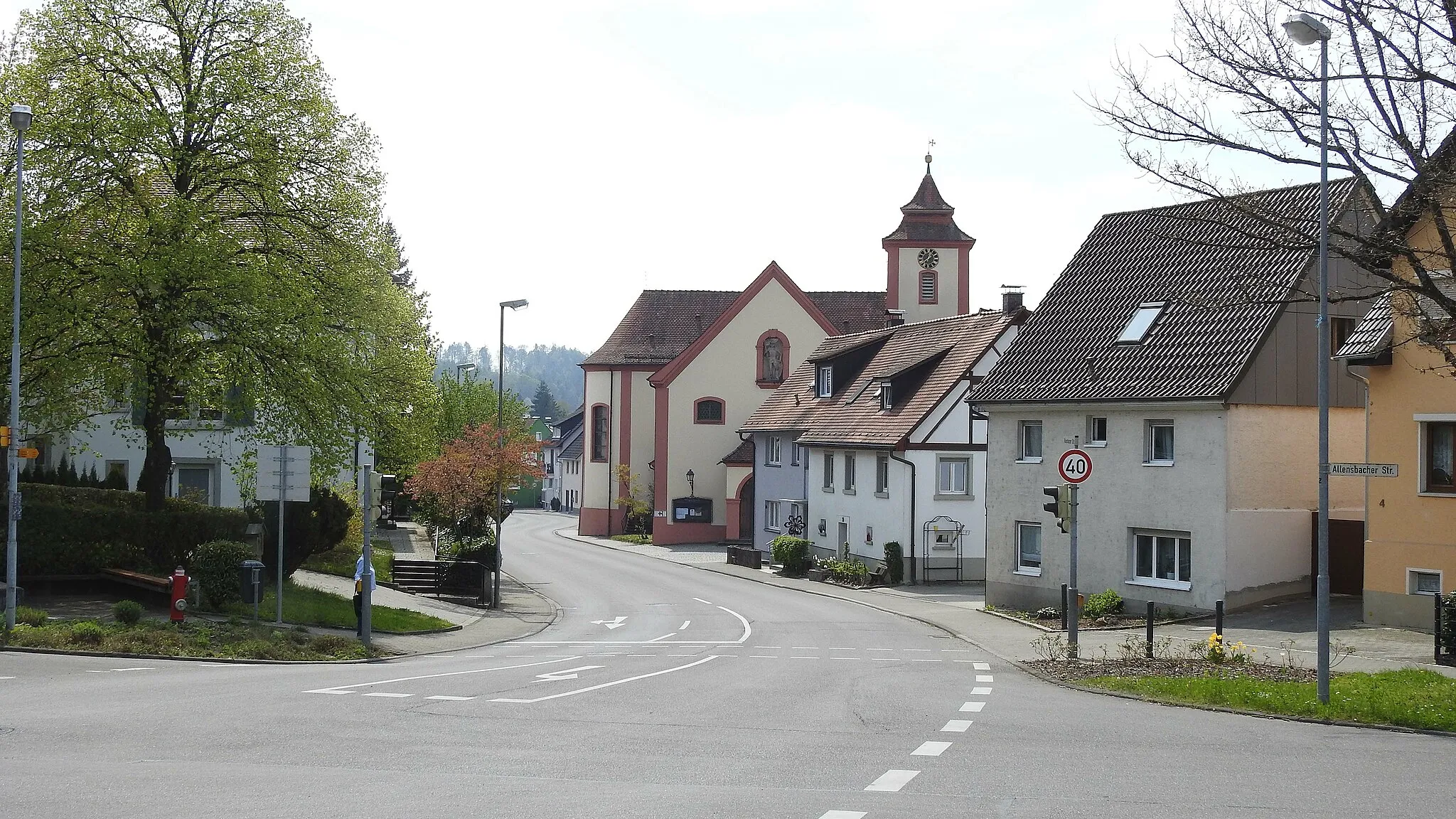 Photo showing: Dettingen, Konstanz - Ortsmitte von Norden