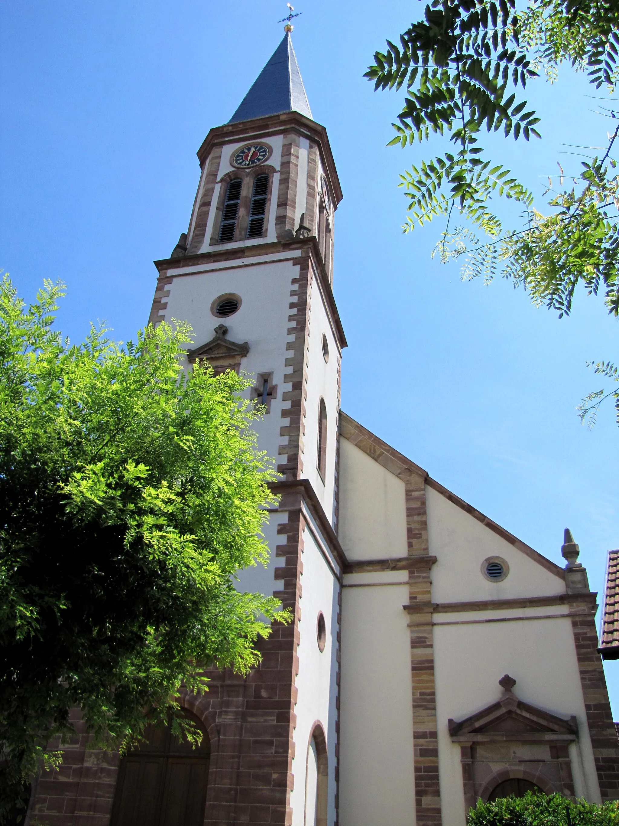 Photo showing: Alsace, Bas-Rhin, Benfeld, Église Saint-Laurent (IA00023501).