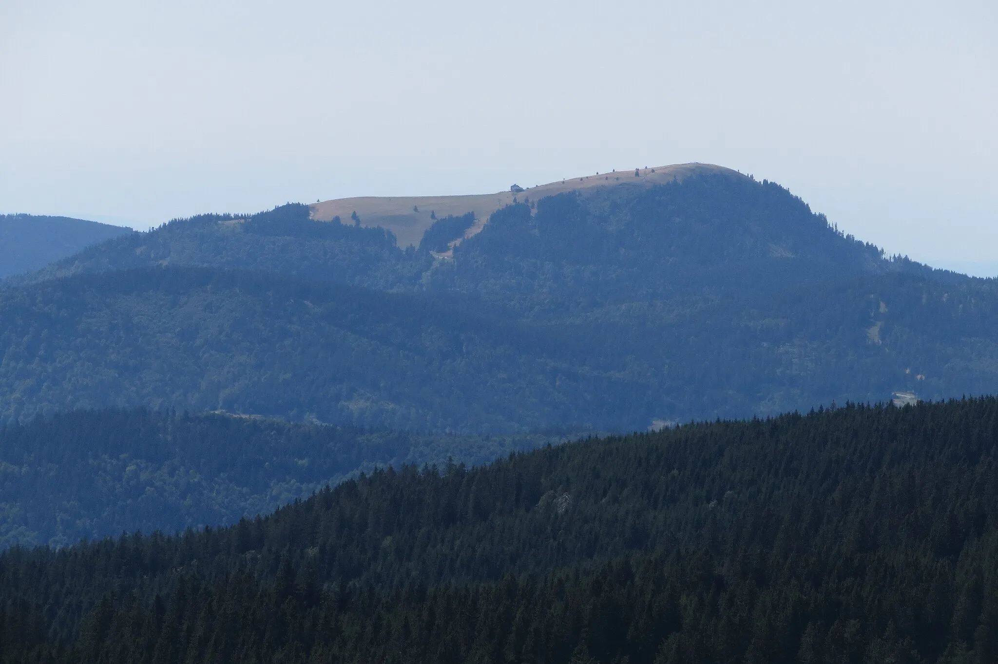 Photo showing: The Belchen, third highest mountain in the Black Forest and Baden-Wuerttemberg, Germany