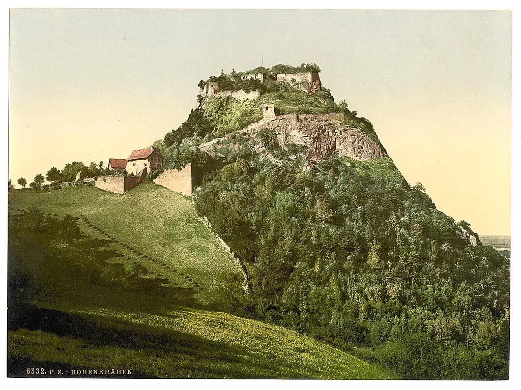 Photo showing: Hohenkrähen um 1900