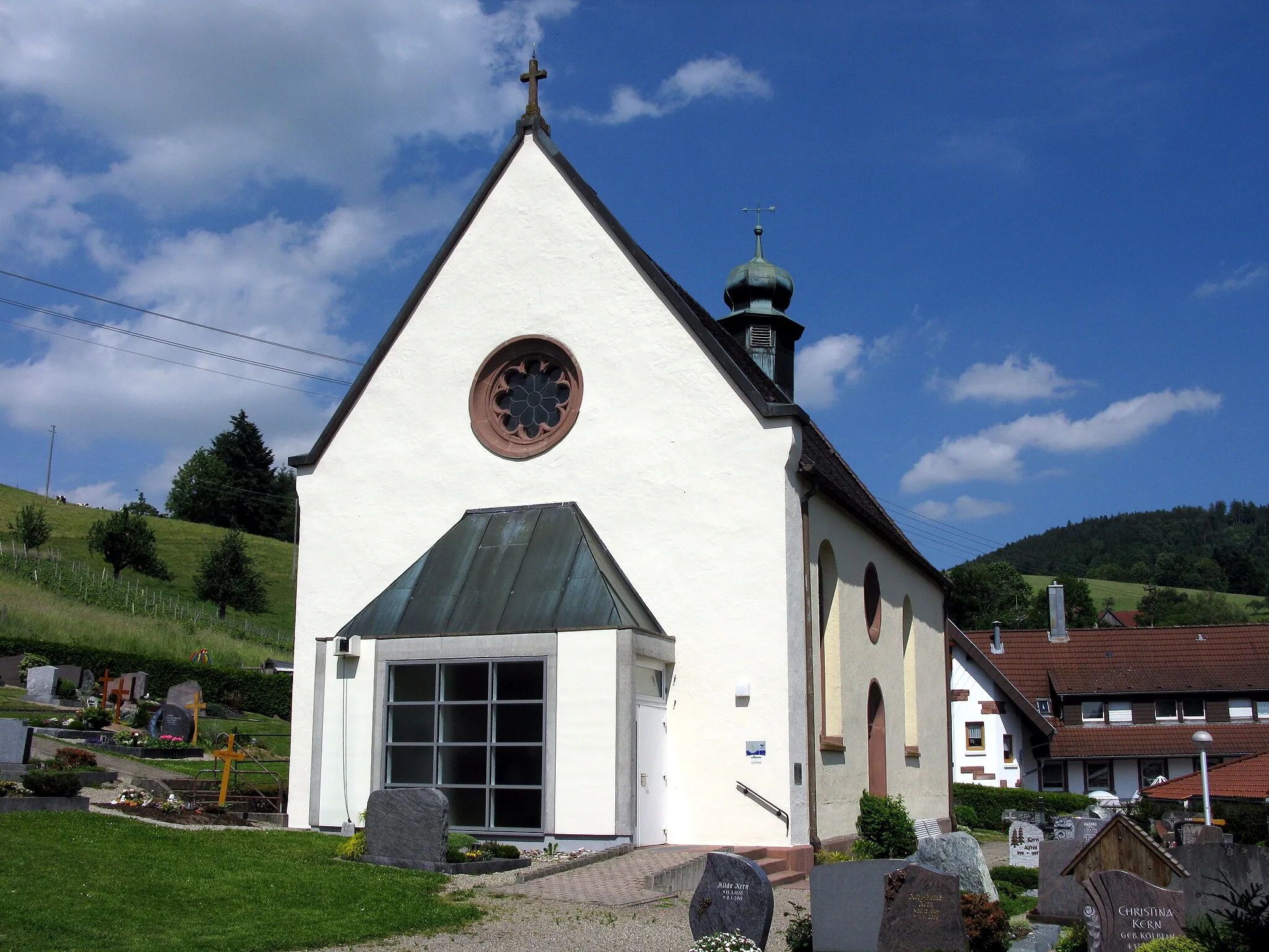 Photo showing: Ev. Kirche in Freiamt-Brettental