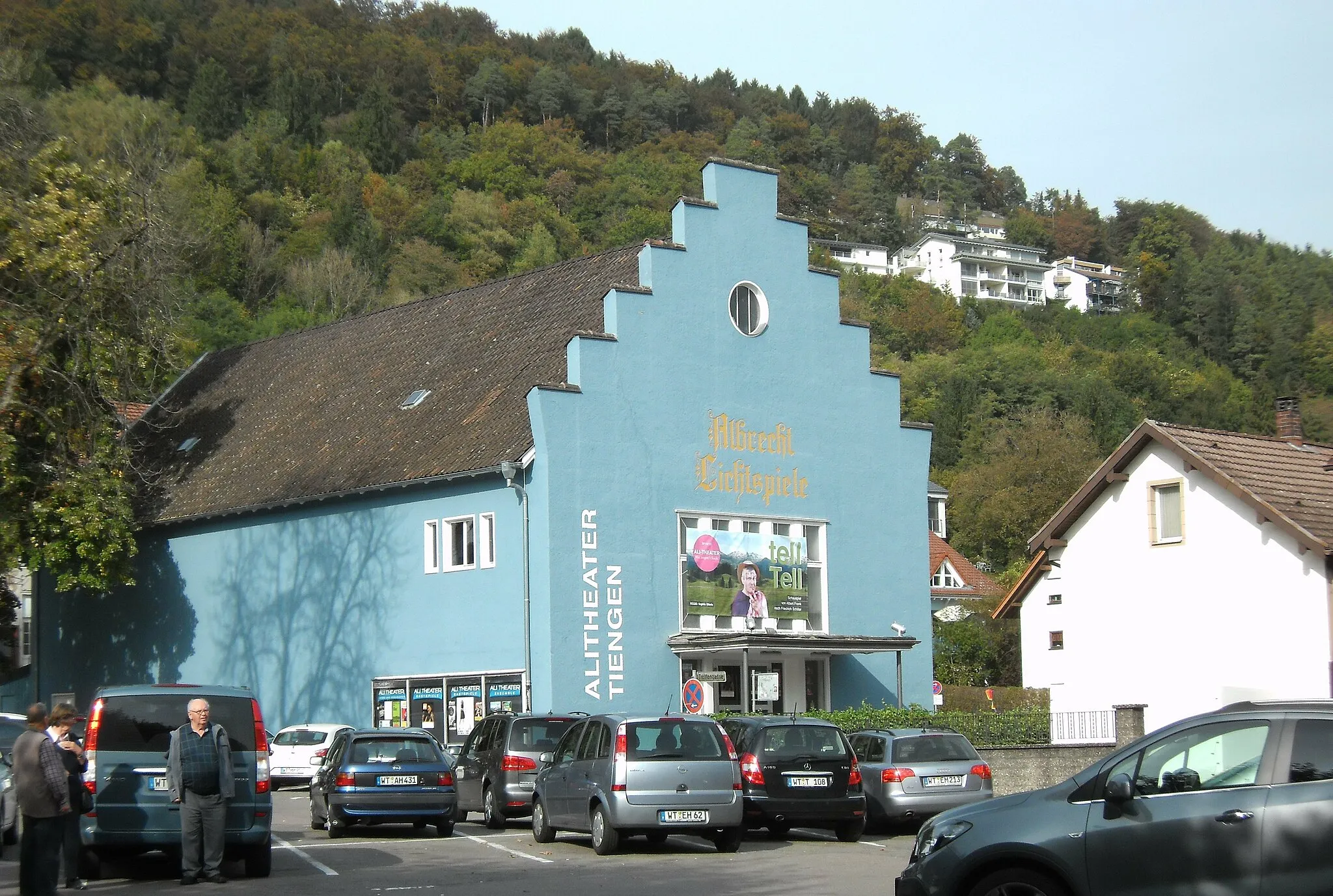 Photo showing: Albrecht Lichtspiele, Kino Tiengen, heute Ali Theater