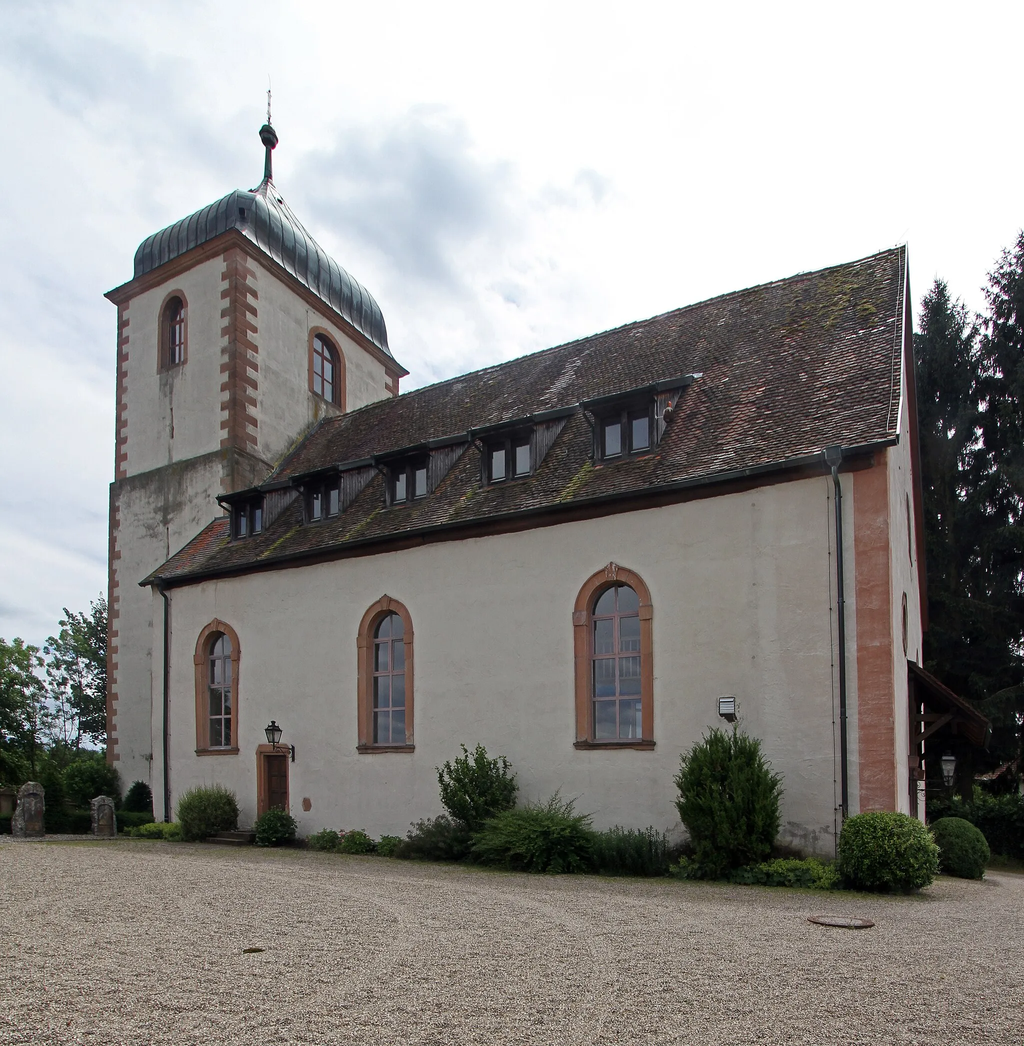 Photo showing: Old Church in Achern-Fautenbach.