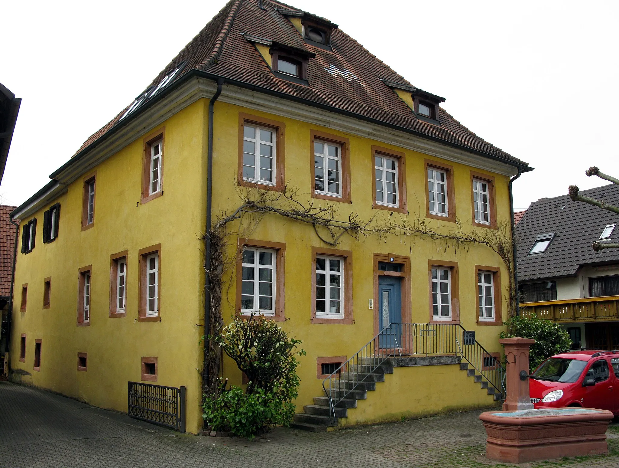 Photo showing: Ehemaliges Gasthaus Krone in Nordweil