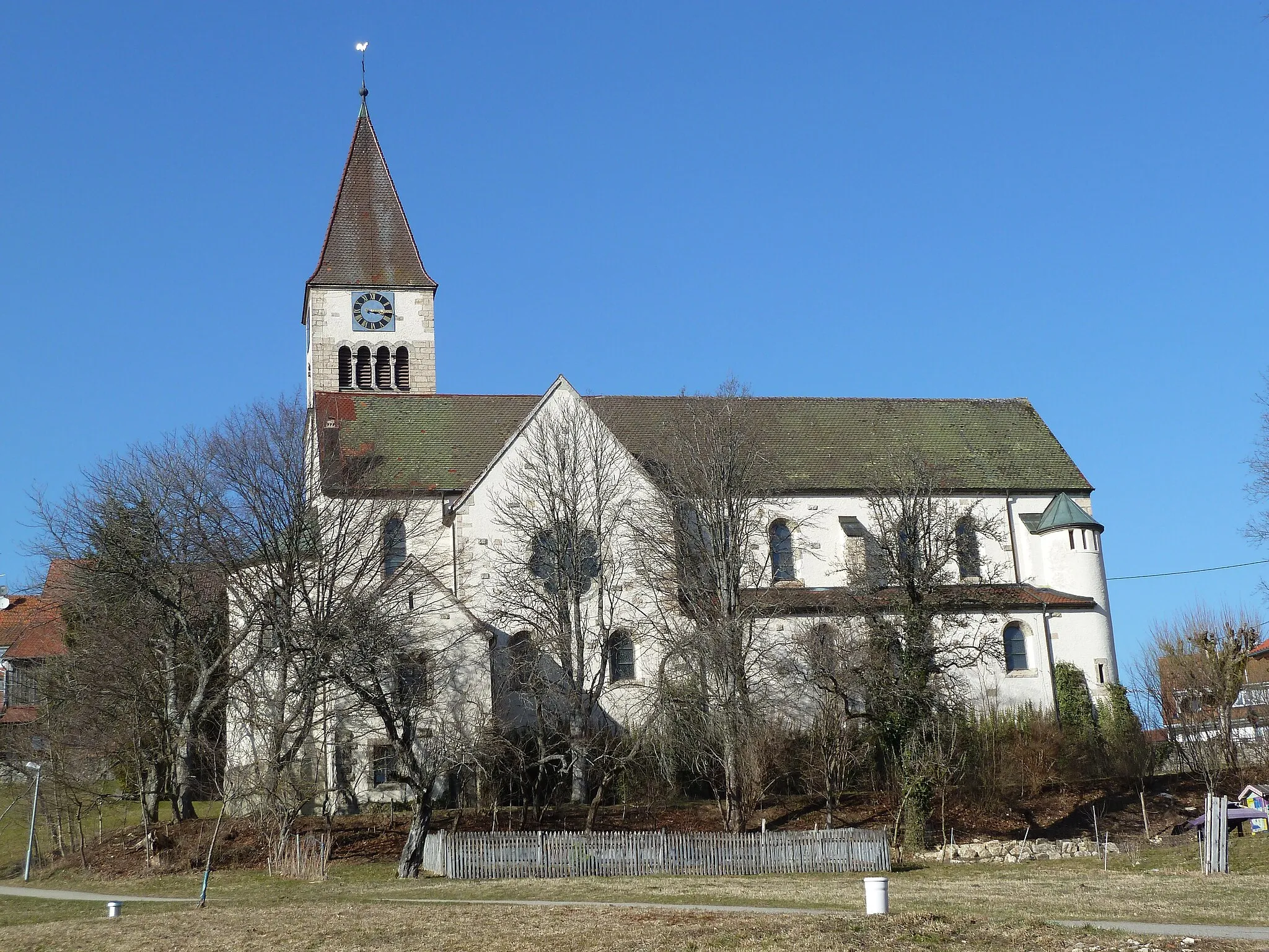 Photo showing: Herz-Jesu-Kirche in Göschweiler