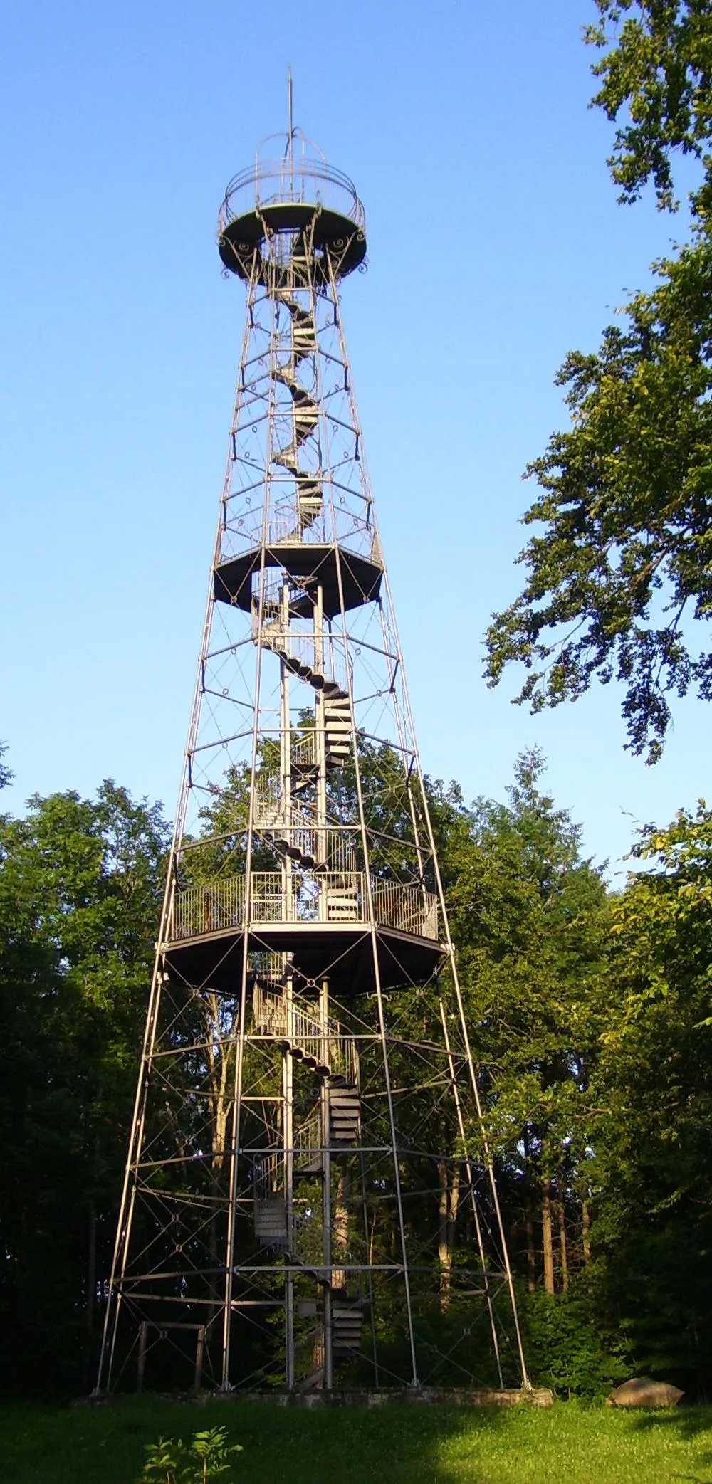 Photo showing: Wanne Observation Tower at en:Villingen-Schwenningen, photographed by myself on July 26th, 2007.