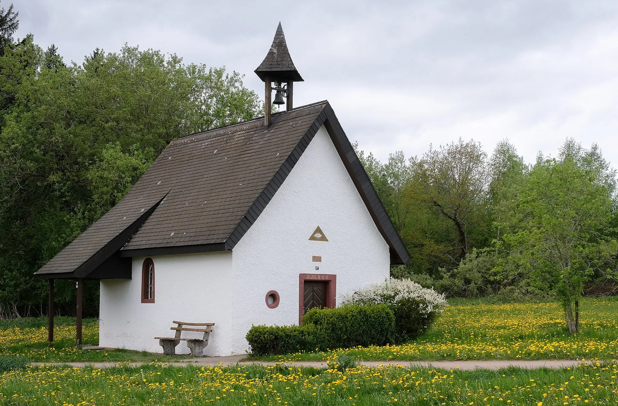 Photo showing: Chapel Augenkapelle, Obereschach, Villingen-Schwenningen, district Schwarzwald-Baar-Kreis, Baden-Württemberg, Germany