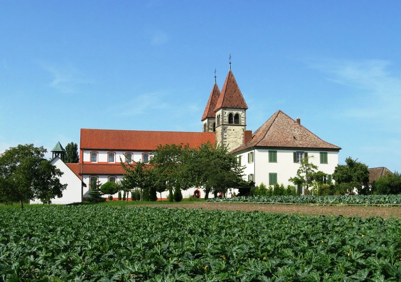 Photo showing: Church of St. Peter and Paul, Reichenau, Germany