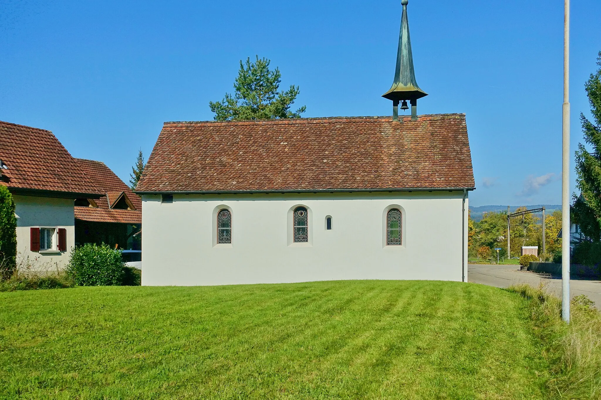 Photo showing: Margarethakapelle in Rheinsulz