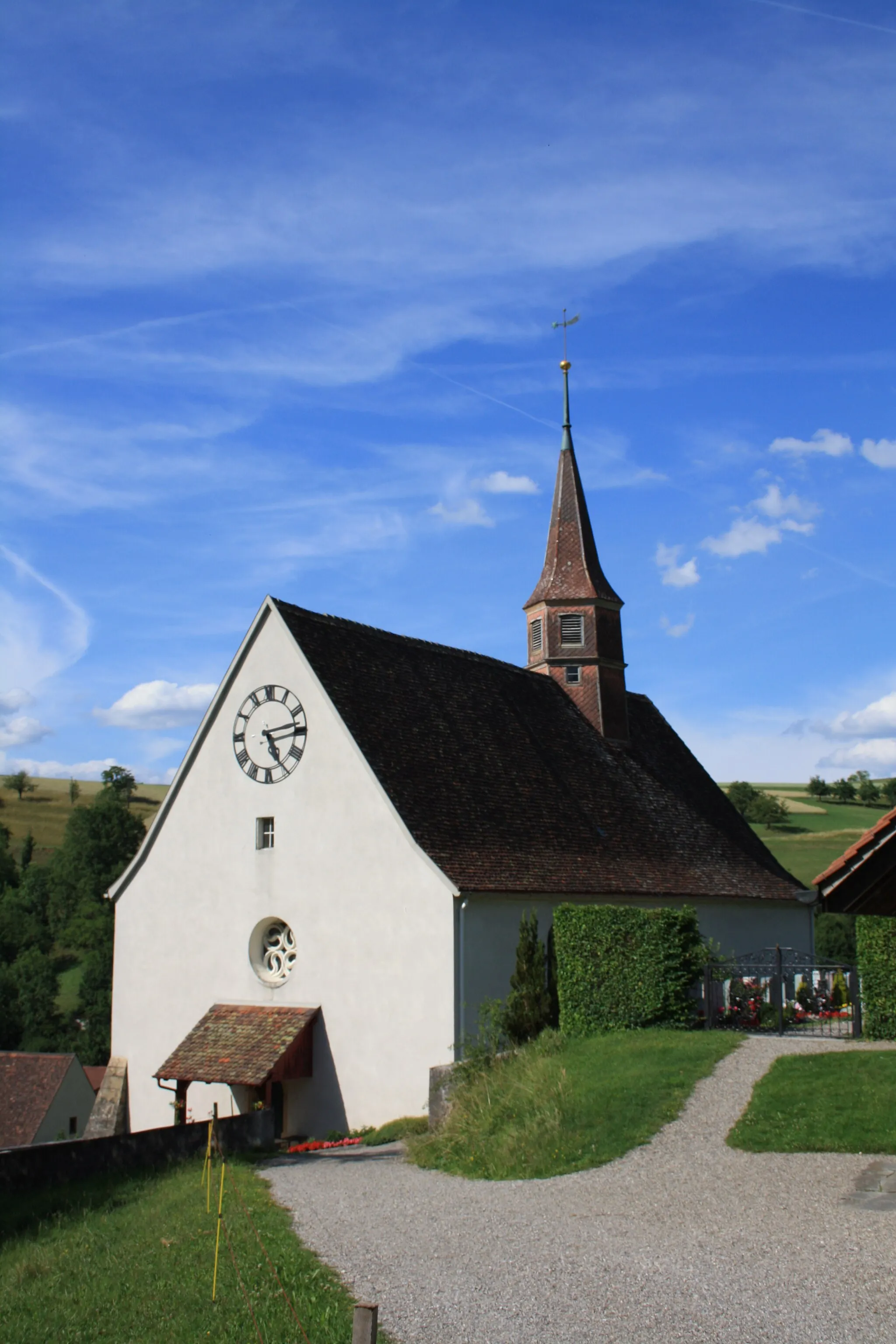 Photo showing: Ref. Kirche Densbüren