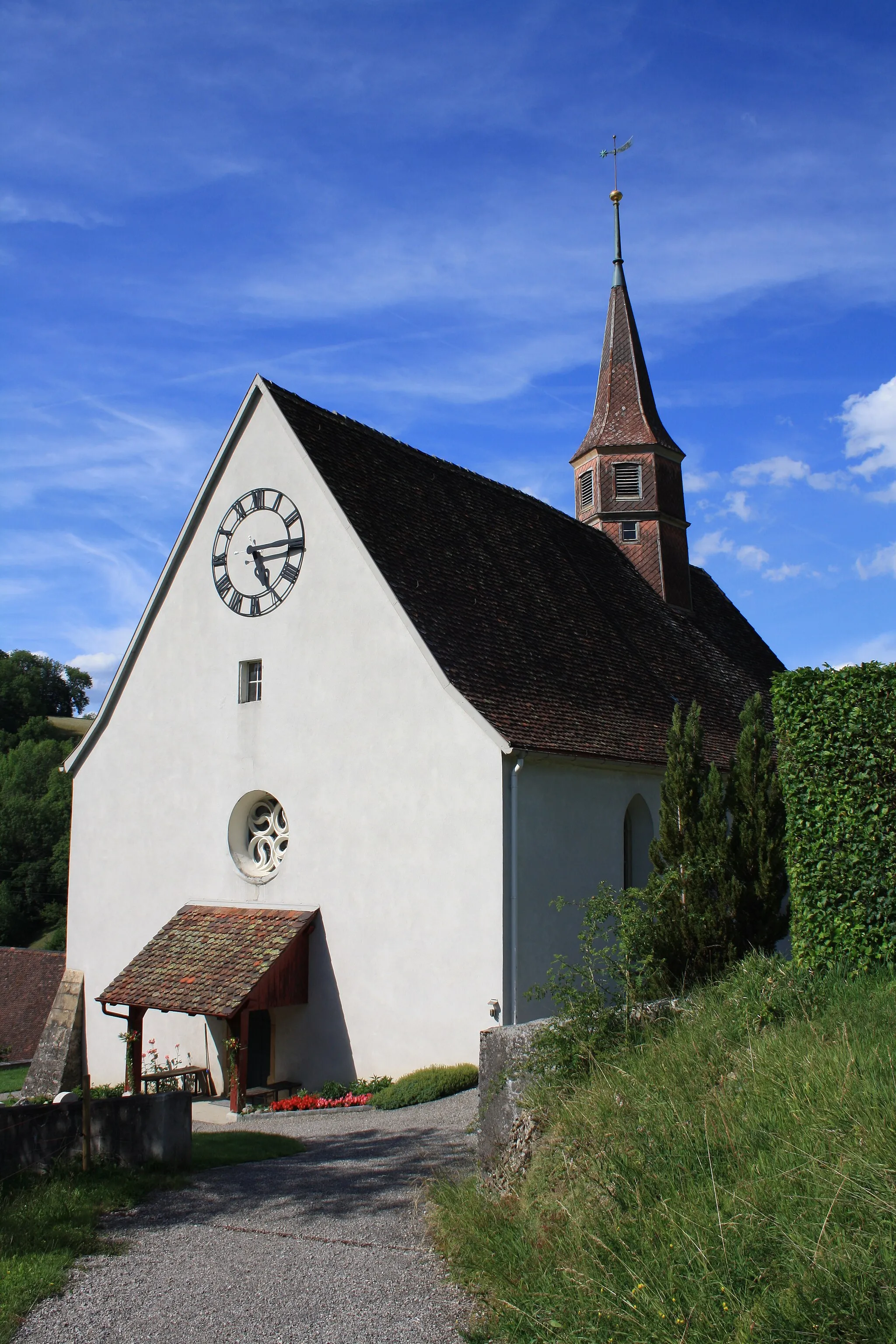 Photo showing: Reformierte Kirche Densbüren