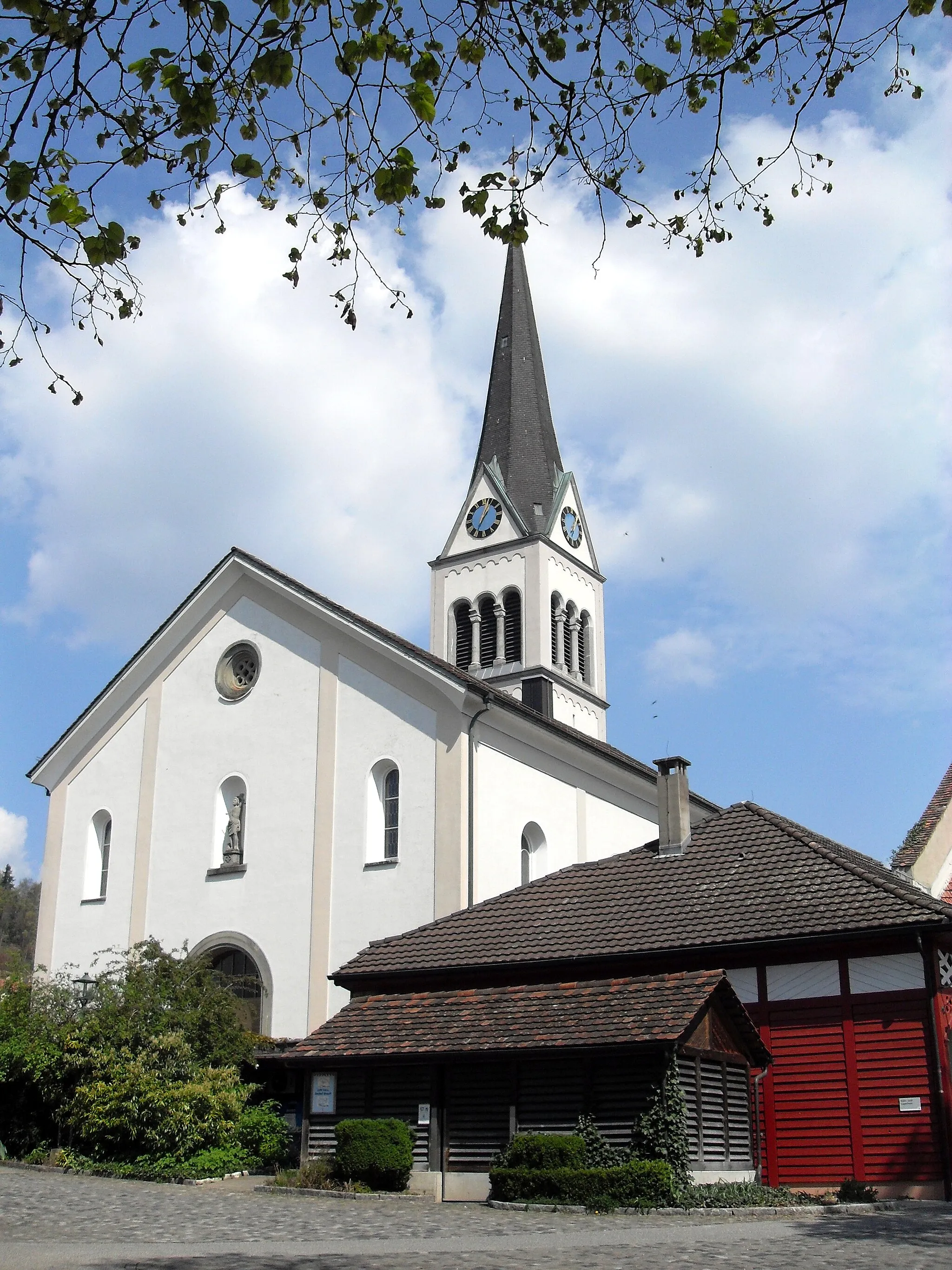 Photo showing: katholische Kirche St. Sebastian in Herdern, Kanton Thurgau, Schweiz