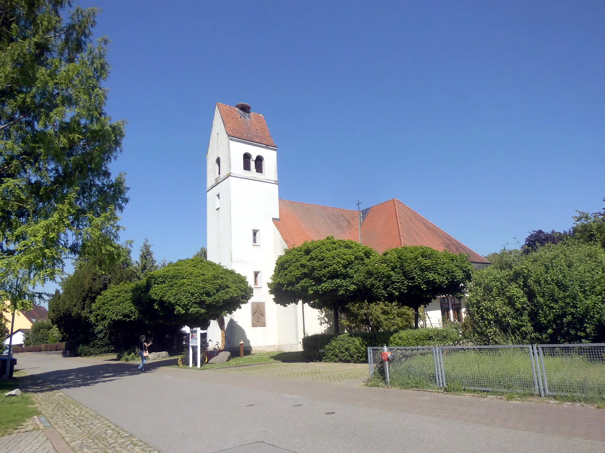 Photo showing: Protestantische Erlöserkirche in Neuenburg am Rhein