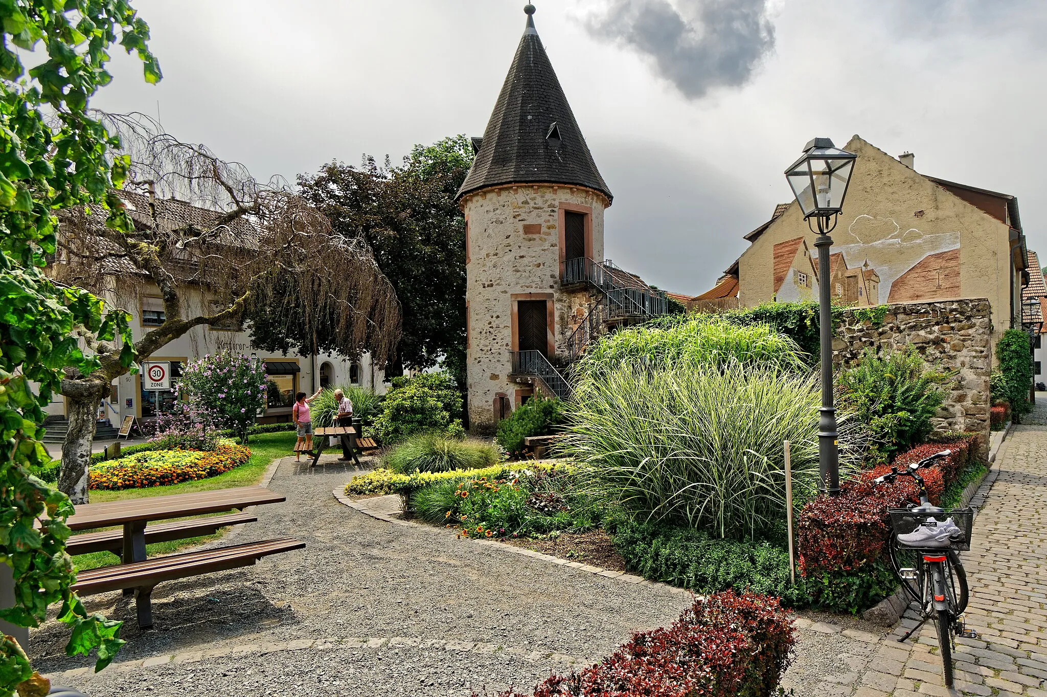 Photo showing: A walk through Zell am Harnersbach.