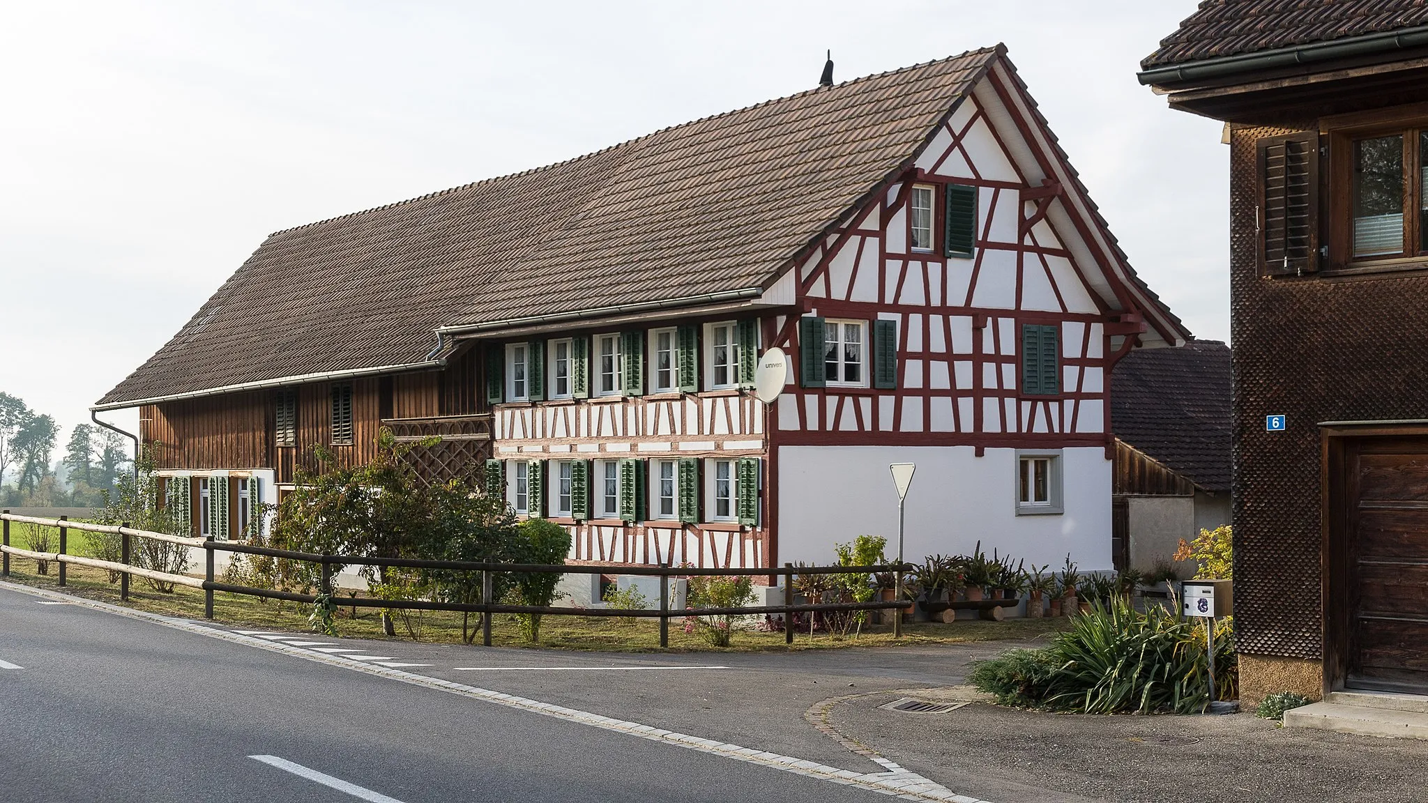 Photo showing: Schmittengasse 1, Dotnacht: stattlicher Streckhof des 19. Jahrhunderts.