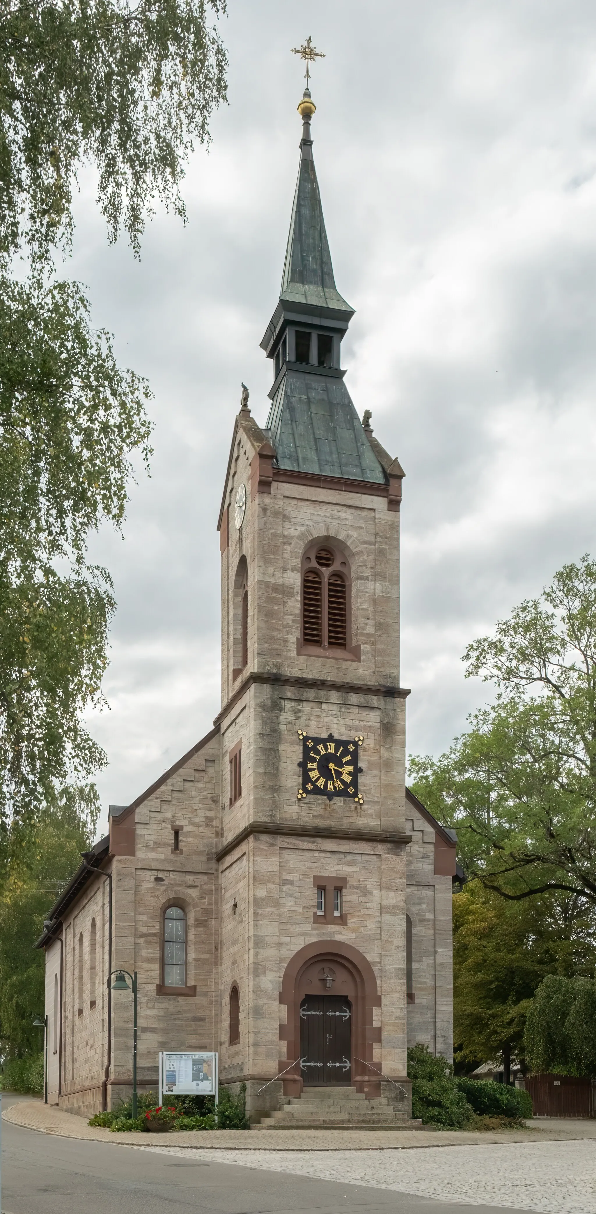 Photo showing: Church St. Sebastian Hubertshofen, Donaueschingen, district Schwarzwald–Baar–Kreis, Baden–Württemberg, Germany