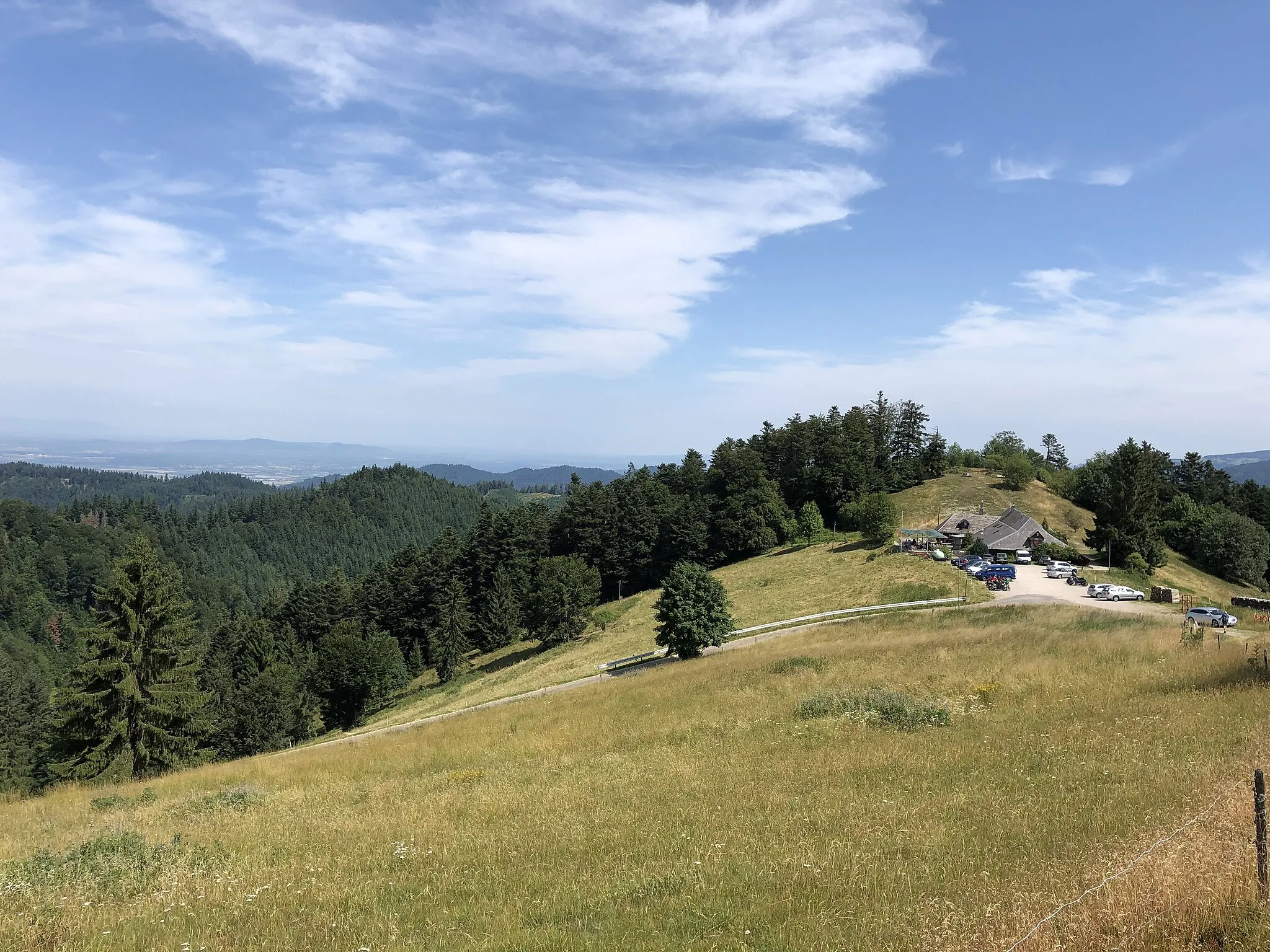 Photo showing: Almgasthof Kälbelescheuer bei de:Münstertal/Schwarzwald