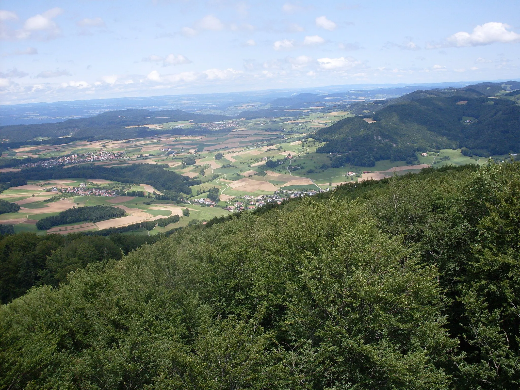 Photo showing: Landscape around the Wisenberg, Switzerland