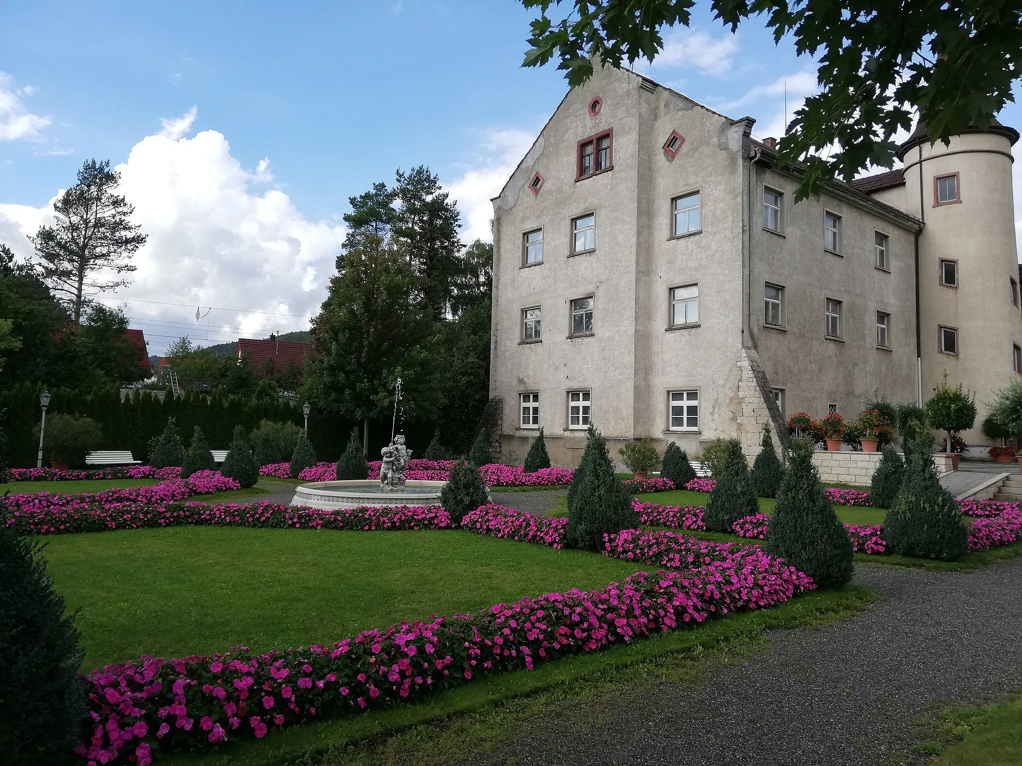 Photo showing: unteres Schloss Immendingen mit Schlossgarten