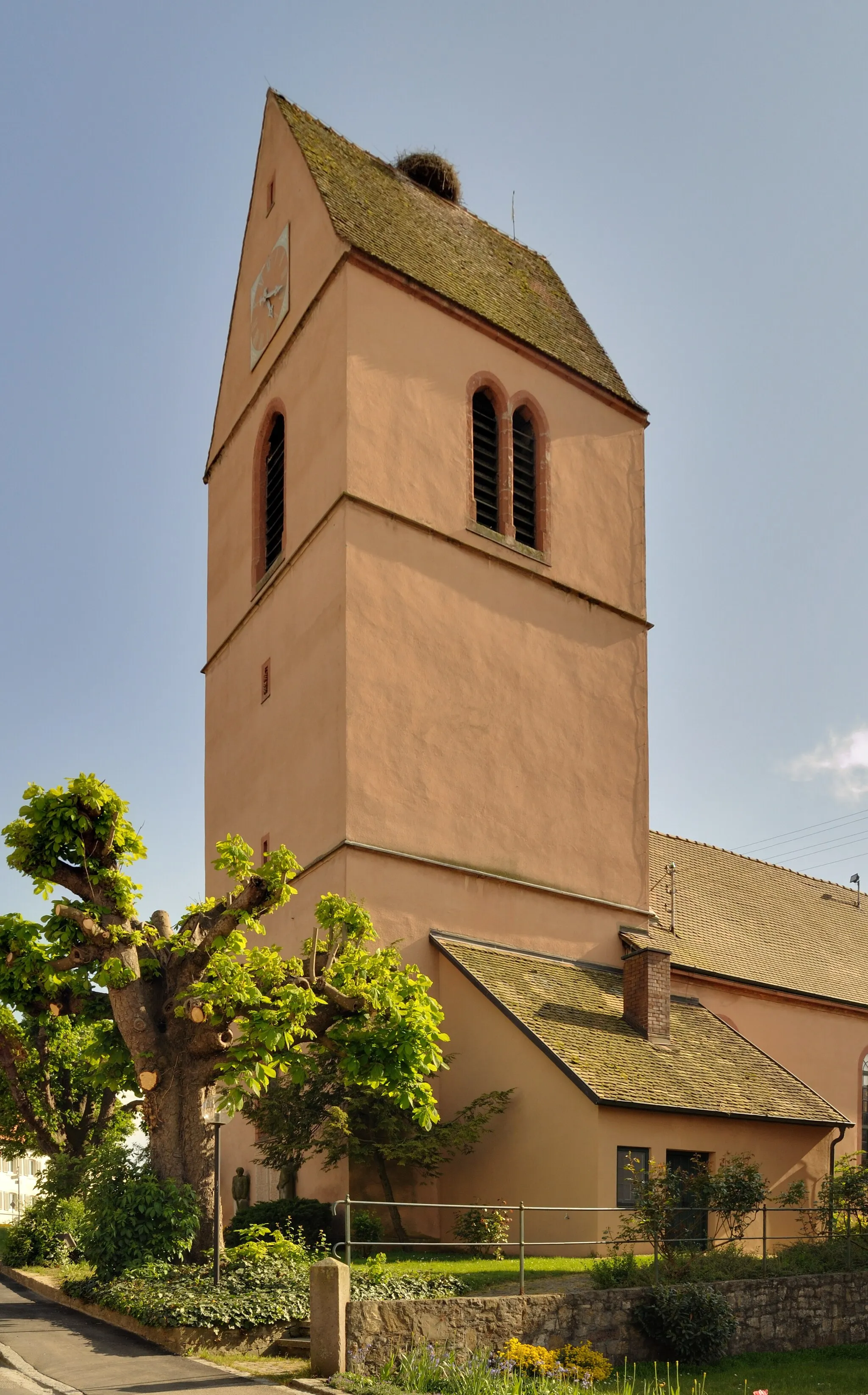 Photo showing: Egringen: Protestant Church