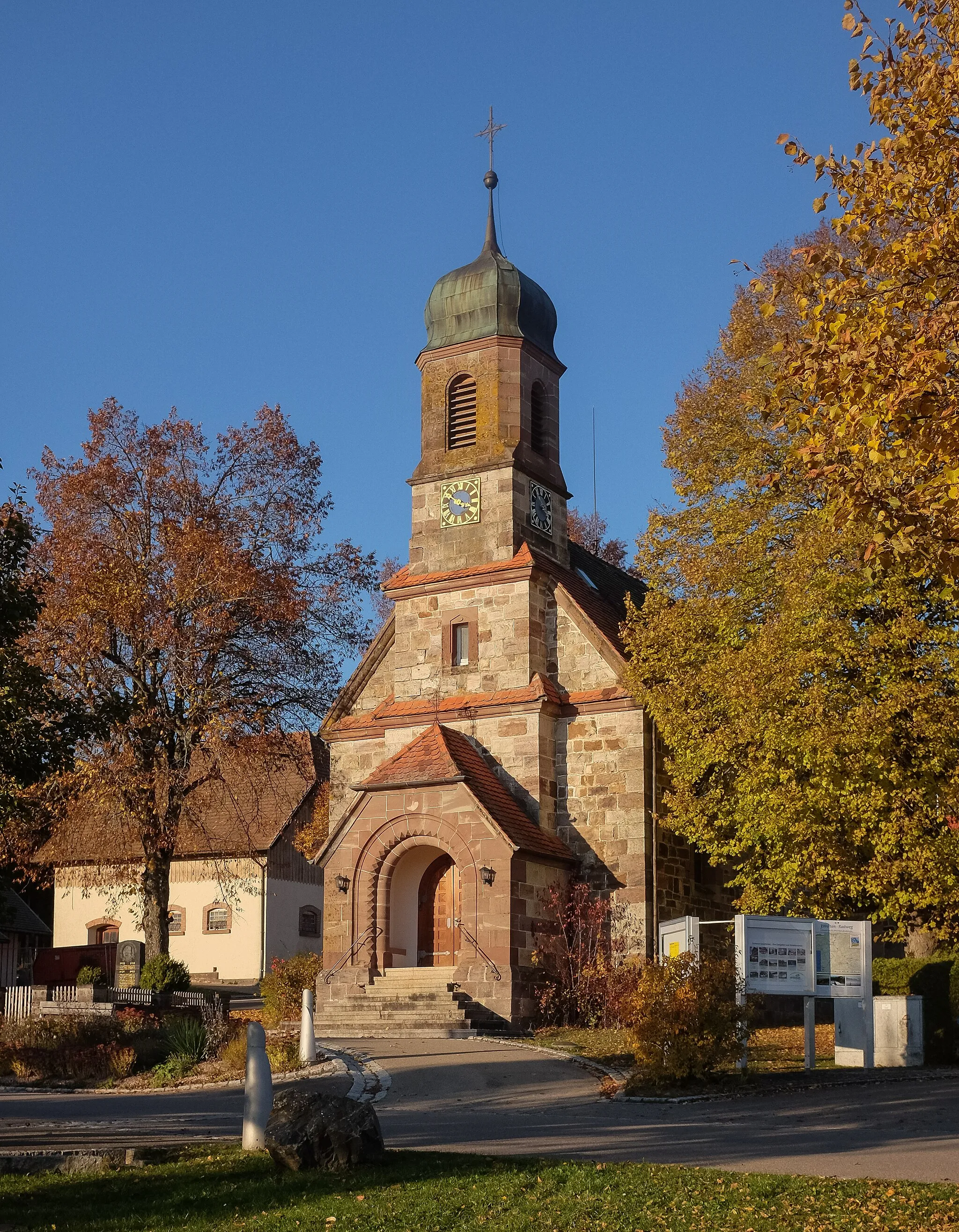 Photo showing: Chapel St. Anna-Kapelle Bräunlingen-Unterbränd, district Schwarzwald-Baar-Kreis, Baden-Württemberg, Germany