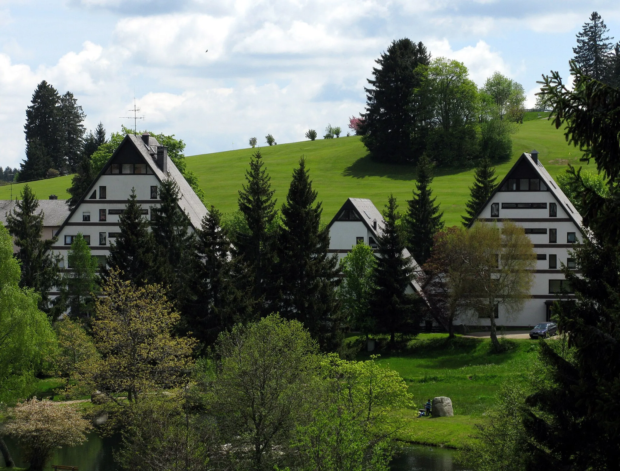 Photo showing: Appartementhäuser in Schönwald im Schwarzwald