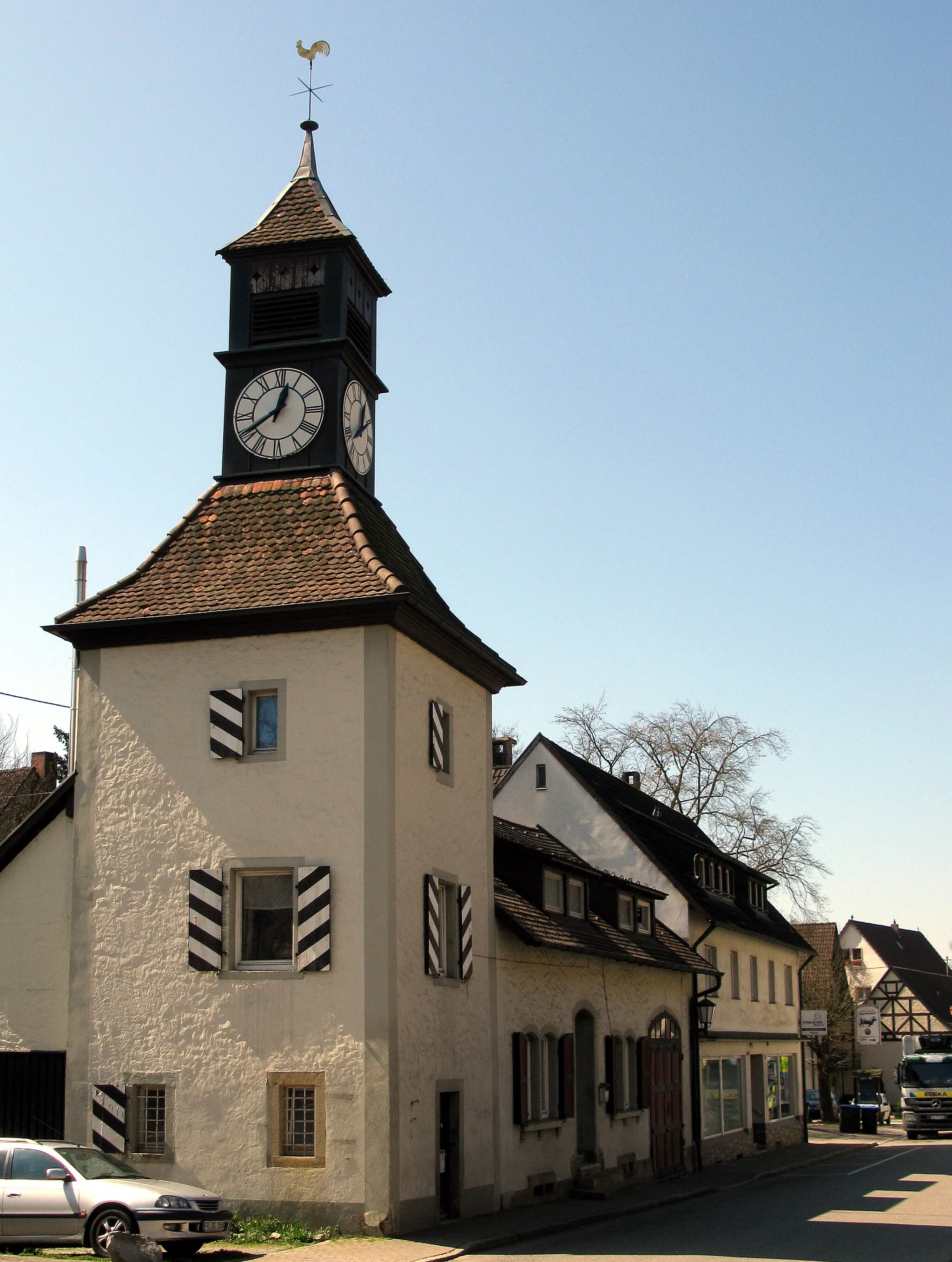 Photo showing: Gebäude in Oberweiler